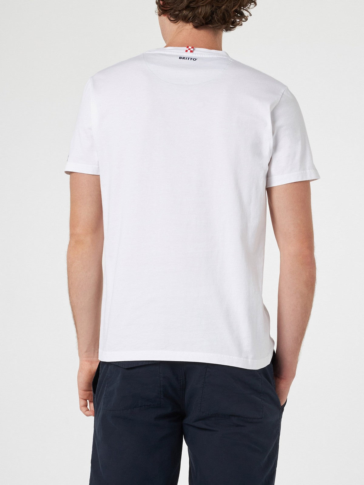 MC2 SAINT BARTH T-Shirt et Polo Hommes BLANCHE 04728F Blanc