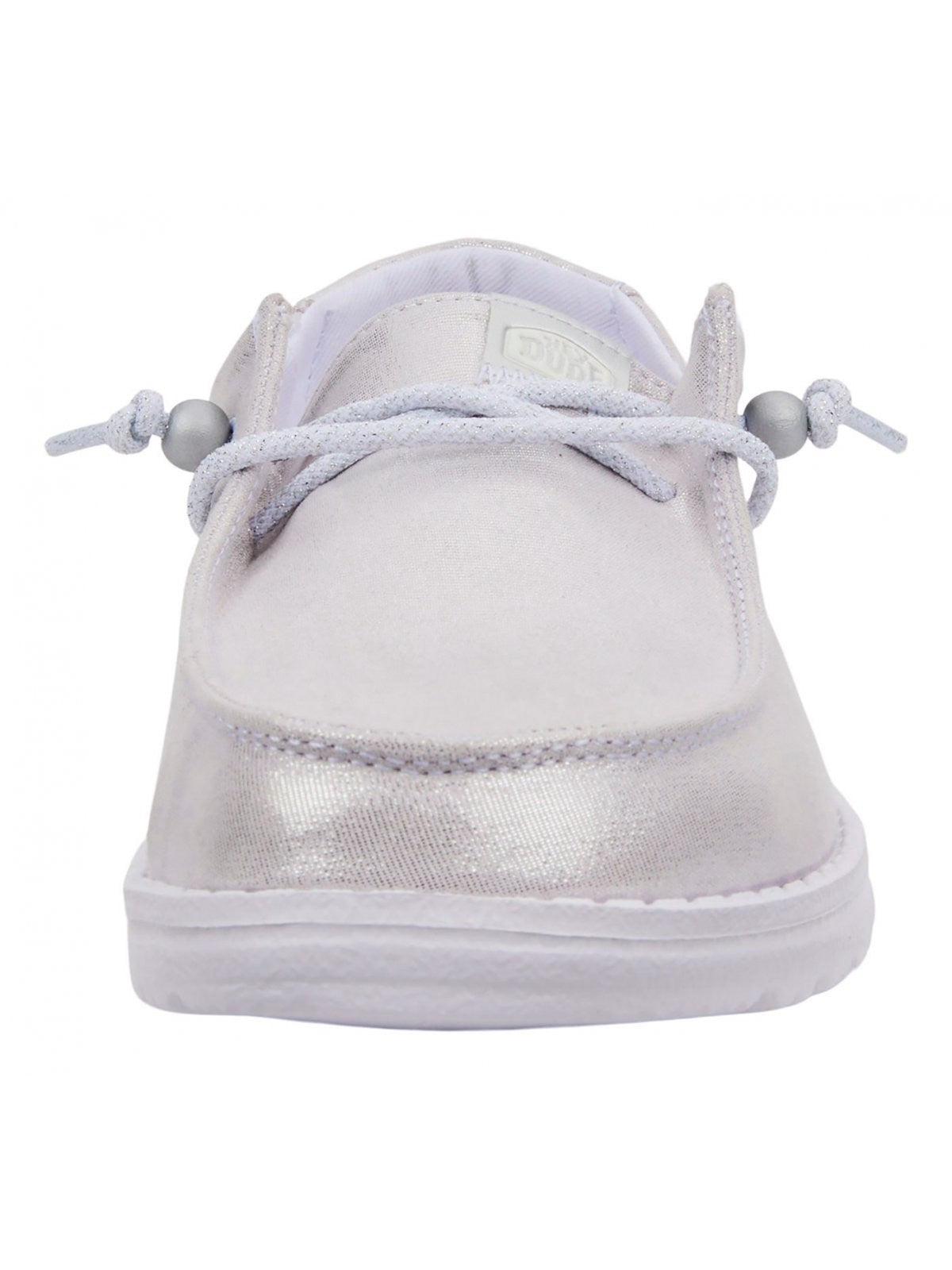 HEY DUDDE Mocassin pour femme Wendy Metallic Shine HD.40903 040 Silver