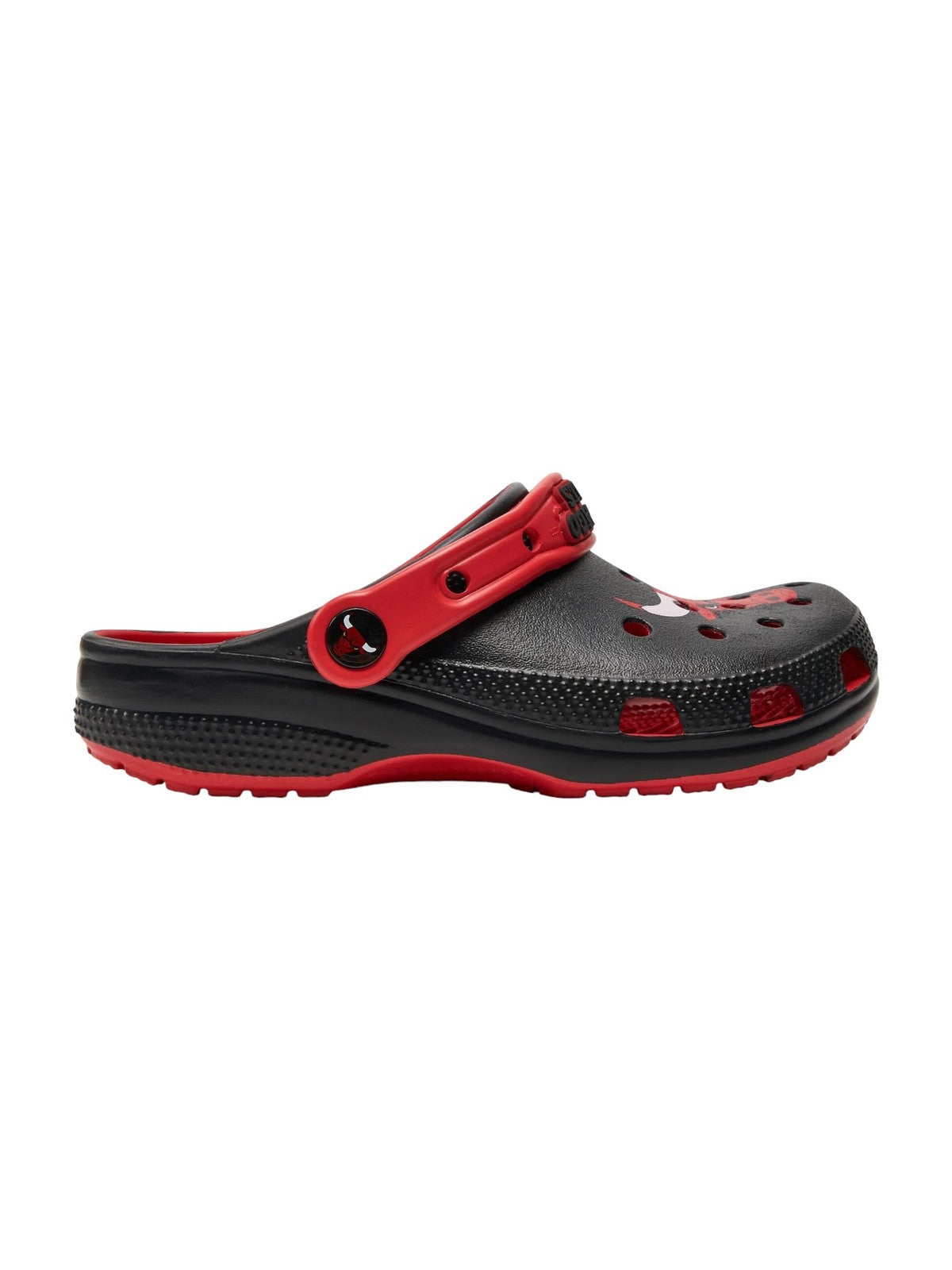 CROCS Hommes NBA Chicago Bulls Classic Slipper Clog 209441 6WC Noir