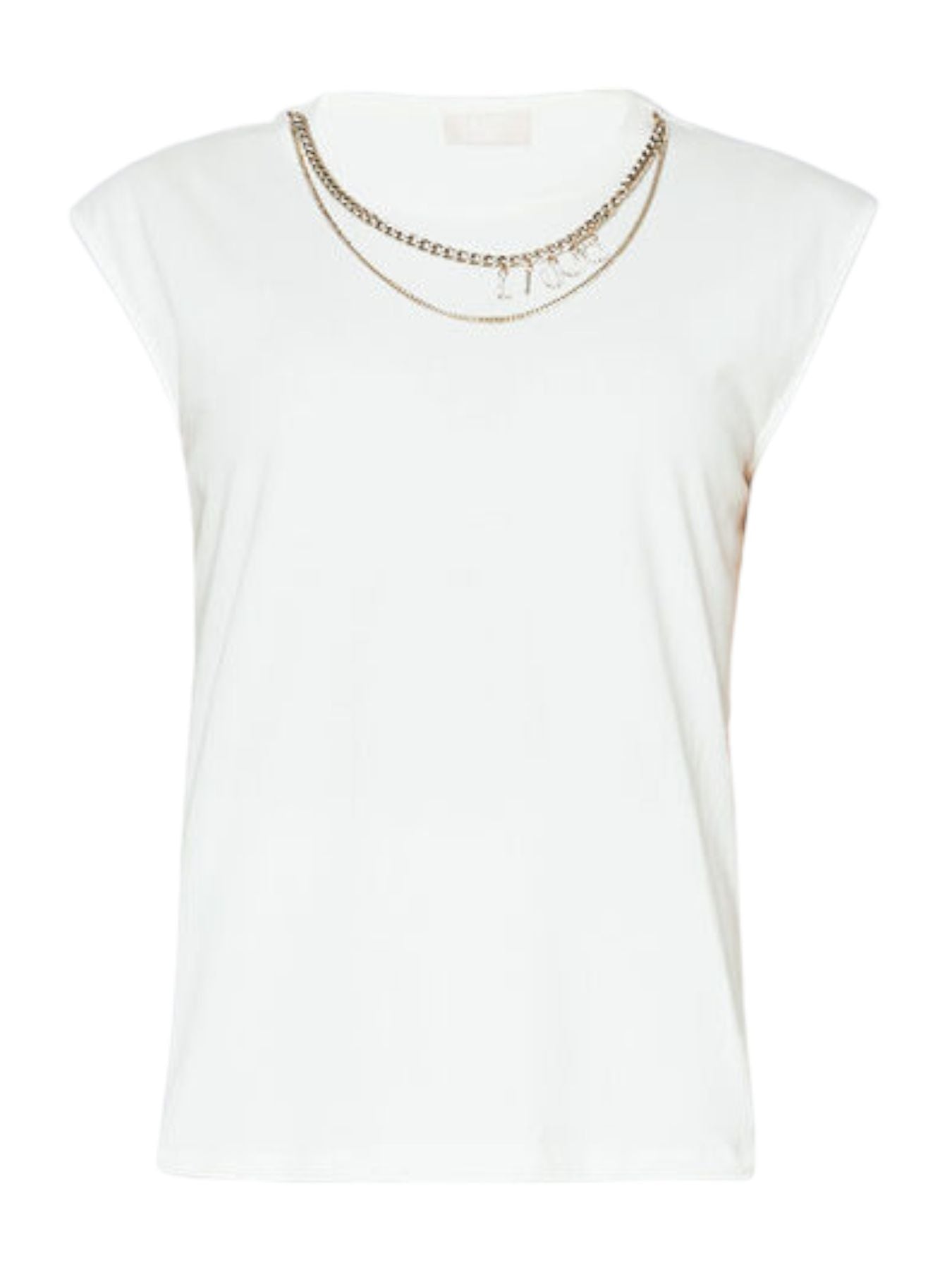 LIU JO WHITE T-shirt et polo pour femmes WA4016J5003 Q9998 Blanc