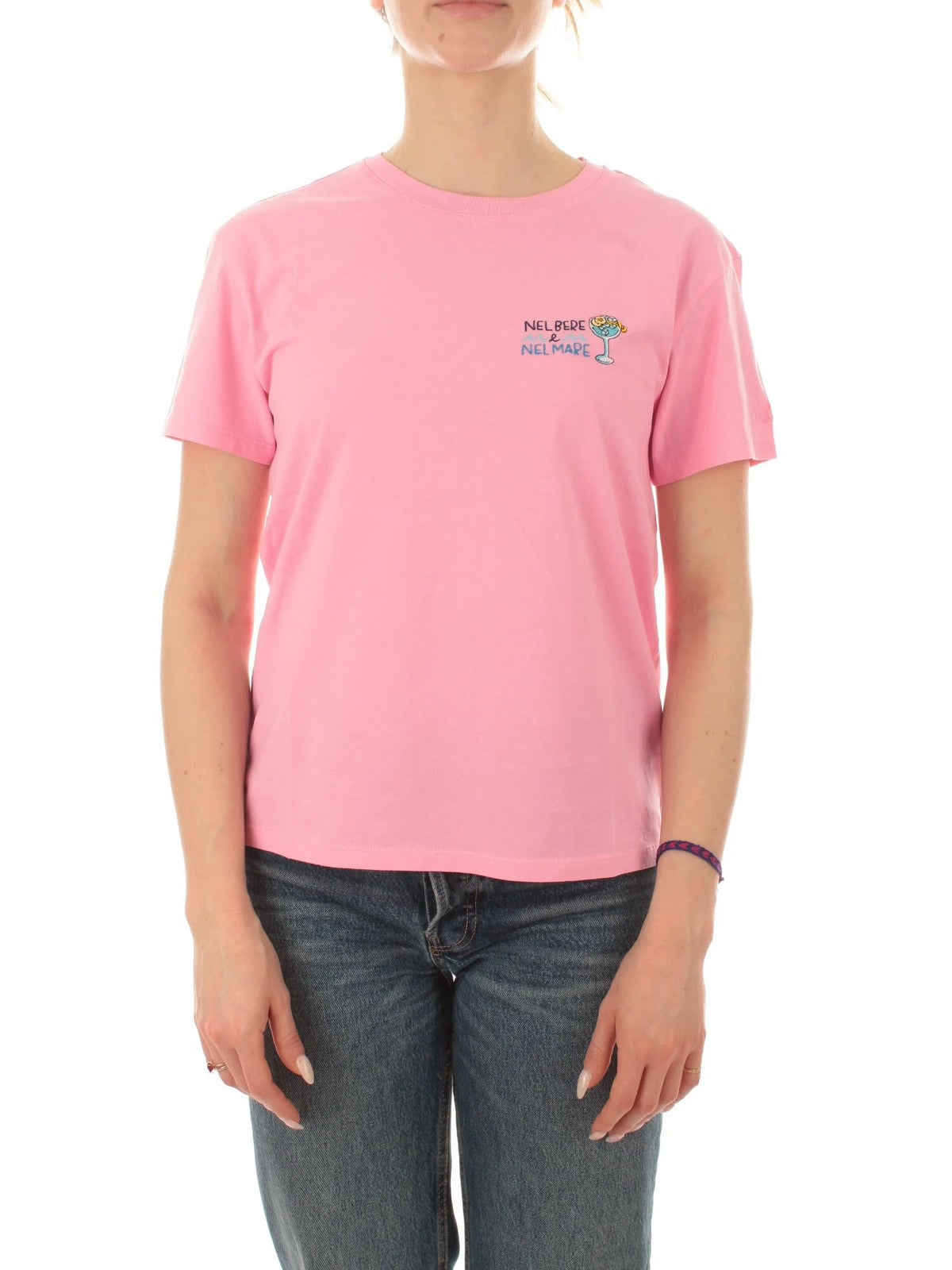 MC2 SAINT BARTH T-Shirt et Polo Femme EMILIE 04962F Rose