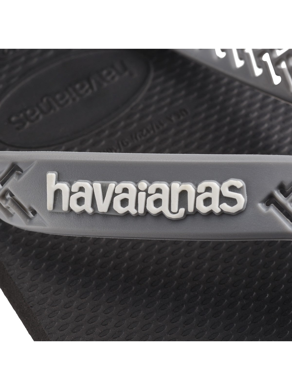 Tongs HAVAIANAS Hommes Hav. Power Light Solid 4147963.6328 Noir