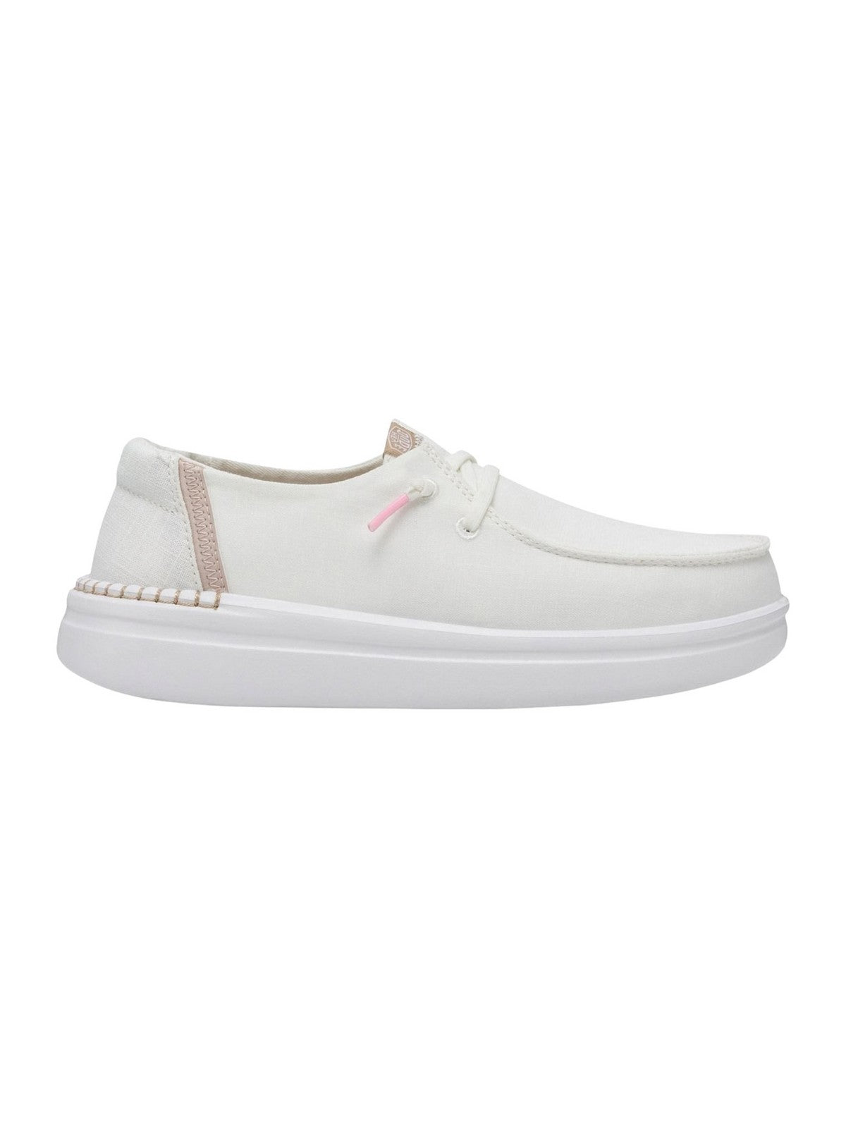 HEY DUDE Mocassin Wendy Rise W HD.40074 1K8 Blanc pour femme