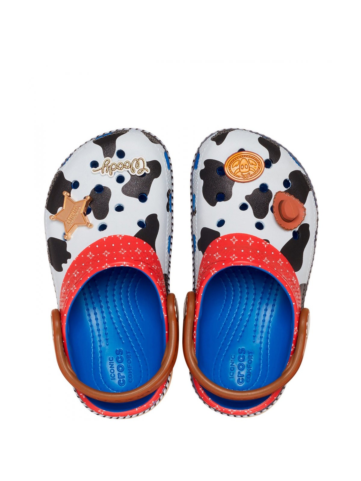 CROCS Chausson pour enfants et adolescents Toy Story Woody Classic Clog T 209470 4GX Bleu