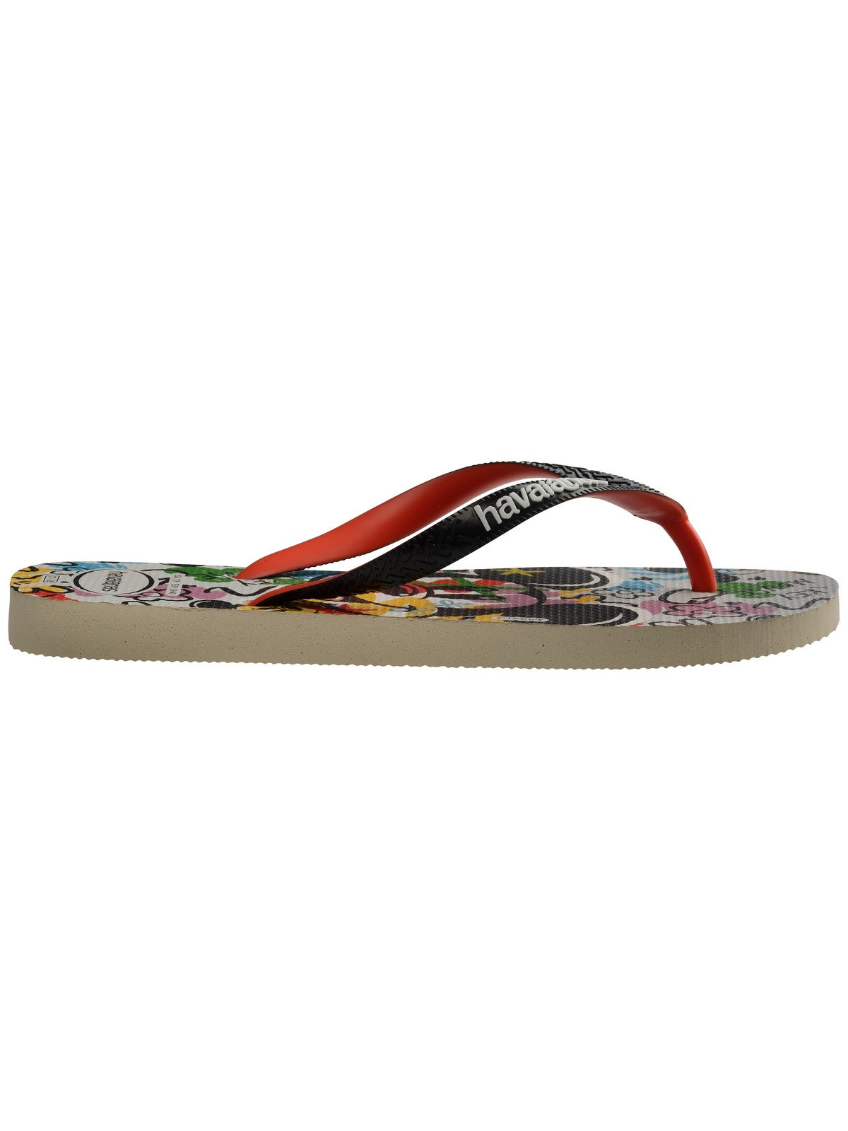 Tongs pour femmes HAVAIANAS Hav. Disney Stylish 4123500.7461 Beige