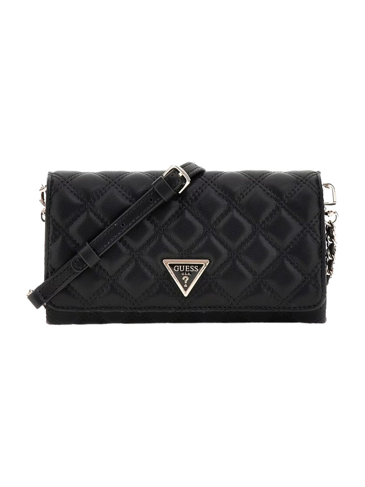 GUESS Mini sac à bandoulière pour femmes Giully HWQG87 48750 BLA Noir