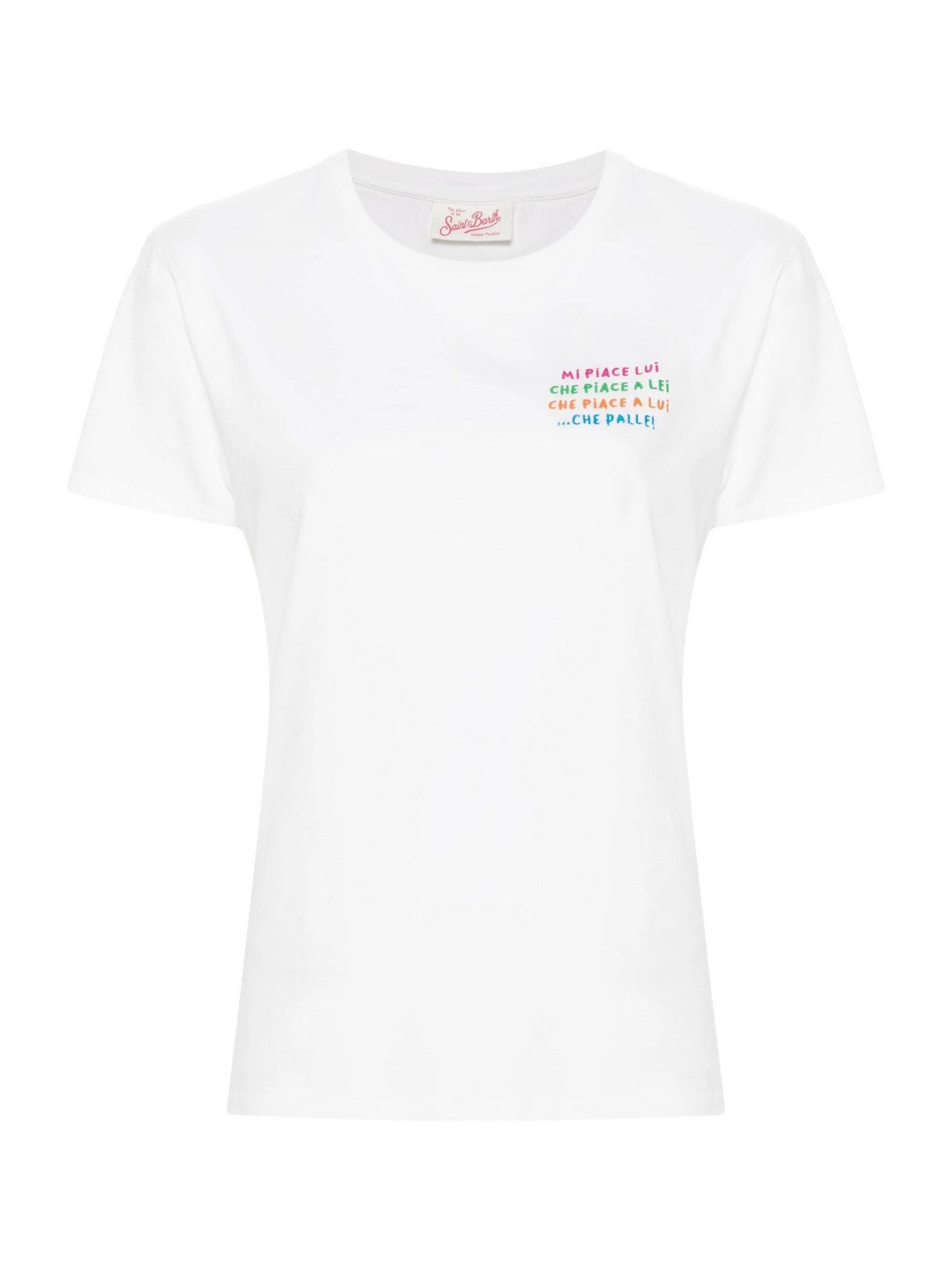 MC2 SAINT BARTH T-Shirt et Polo Femme EMILIE 09840F Blanc