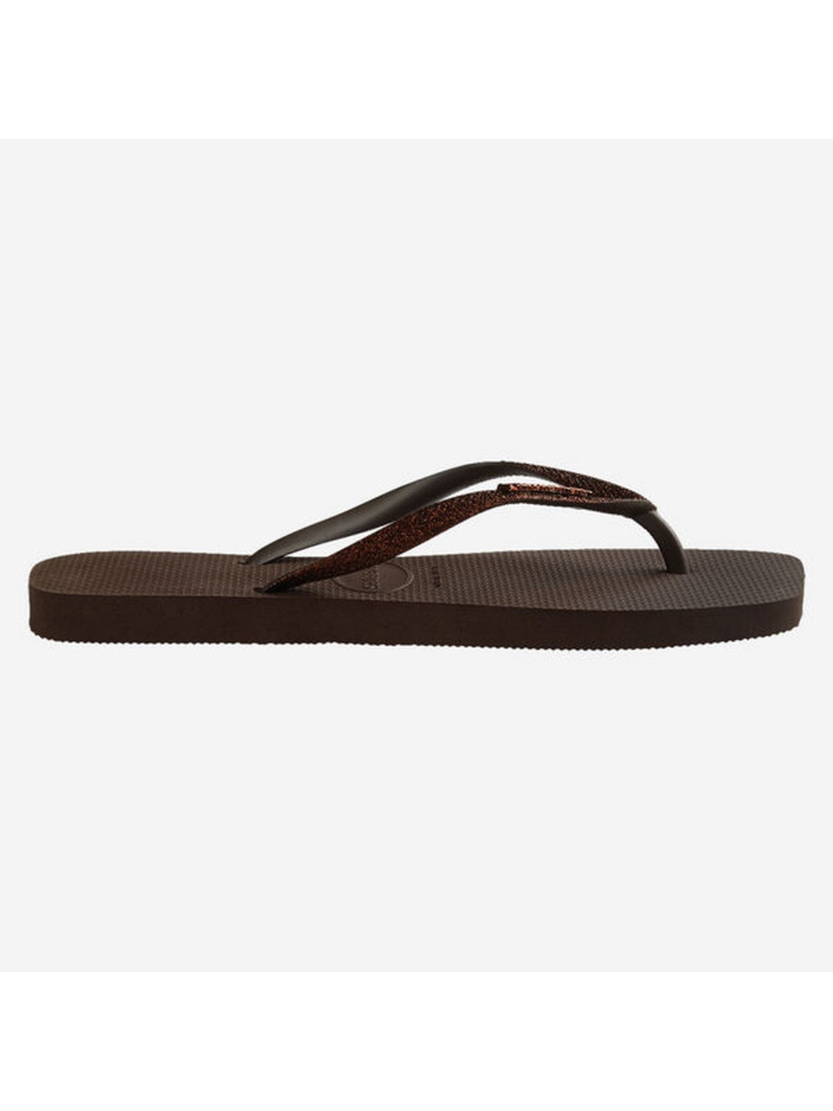 HAVAIANAS Tongs pour femmes Hav. Square glitter 4148102.0727 Marron