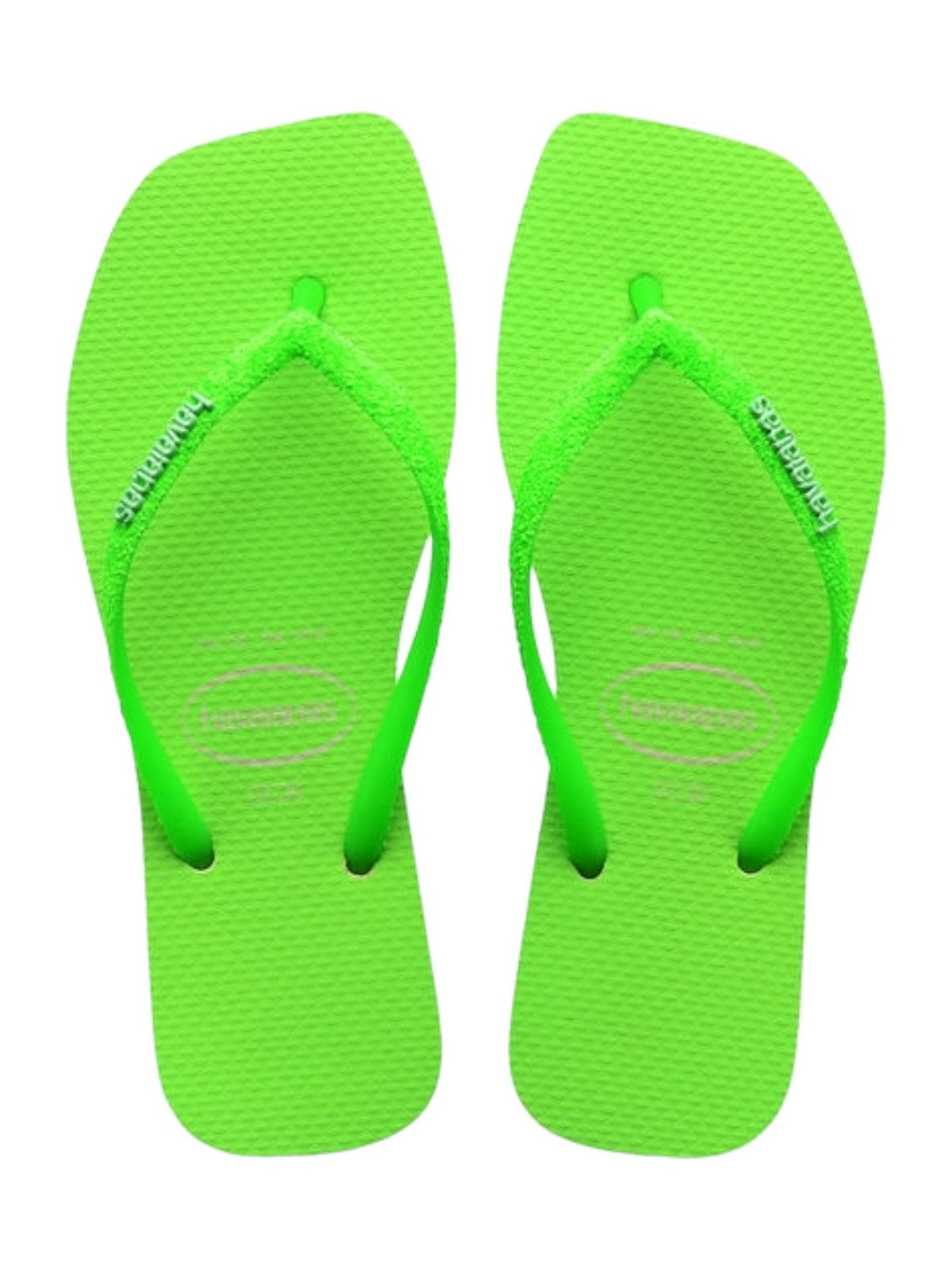 HAVAIANAS Tongs pour femmes Hav. Square Glitter Neon 4148927.7179 Vert