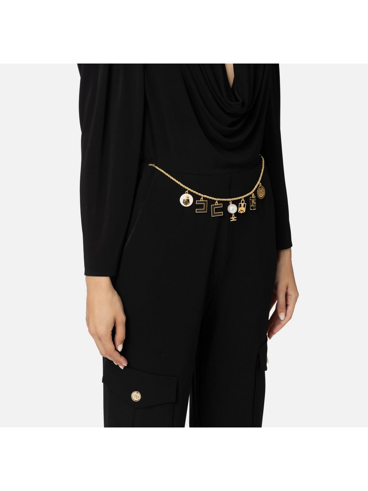 ELISABETTA FRANCHI Tracksuit Femme TU03147E2 110 Noir