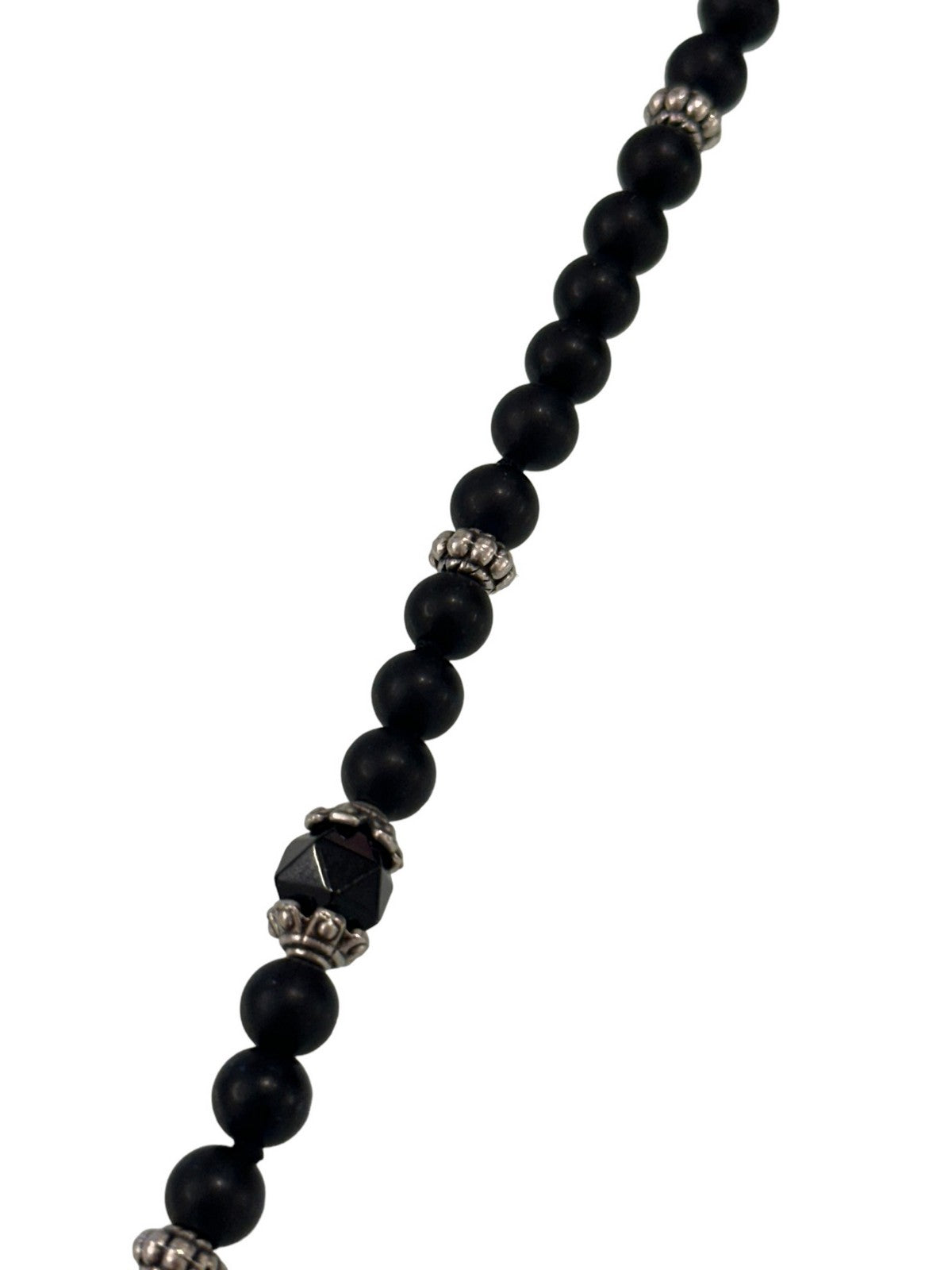 MANCINO Collier pour hommes MACO 2 Noir