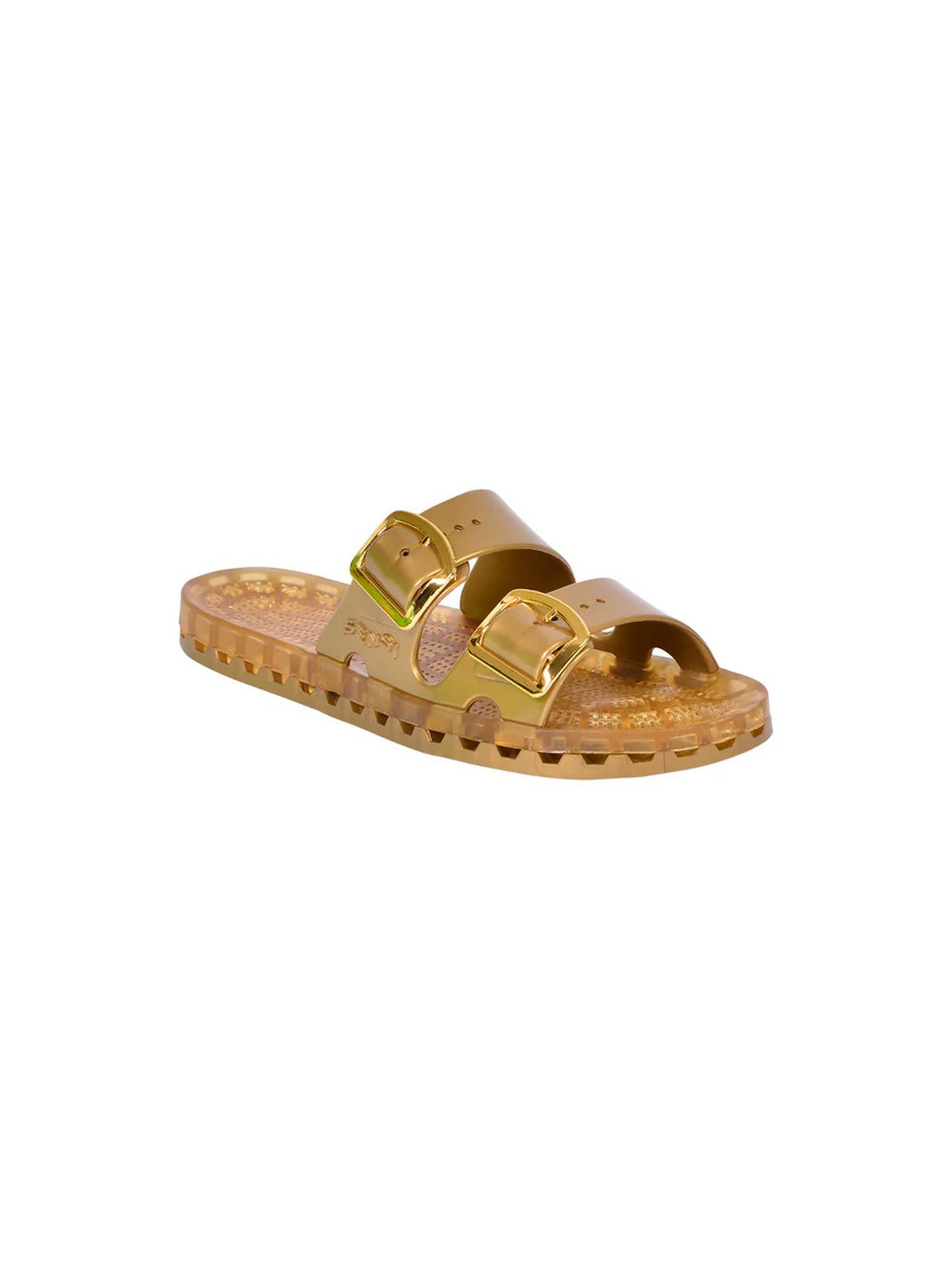 SENSI Pantoufles pour femmes La jolla flamingo 4151/FL 231 Gold