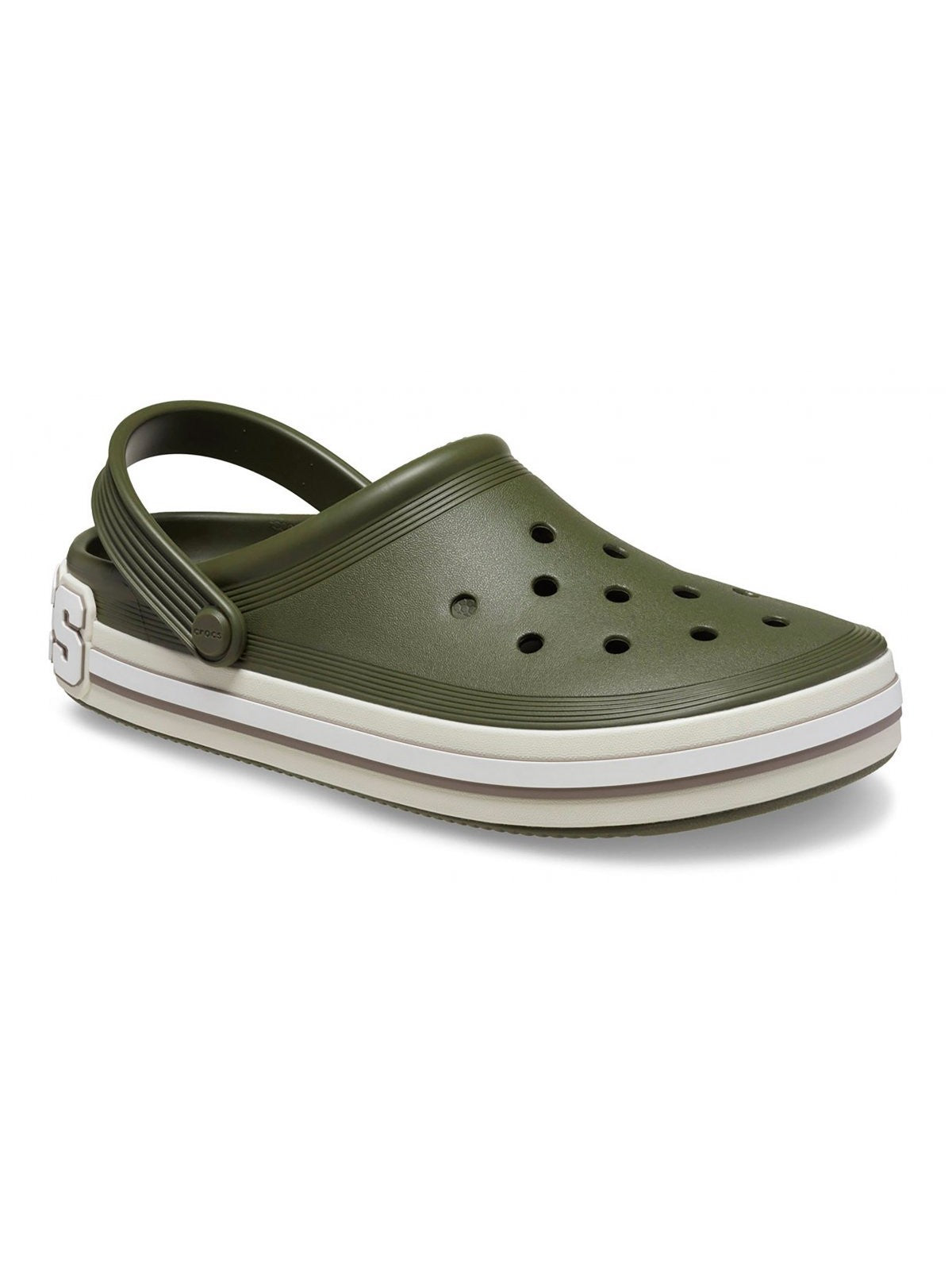 CROCS Slipper Unisex Adulte Off Court Logo Clog 209651 309 Green