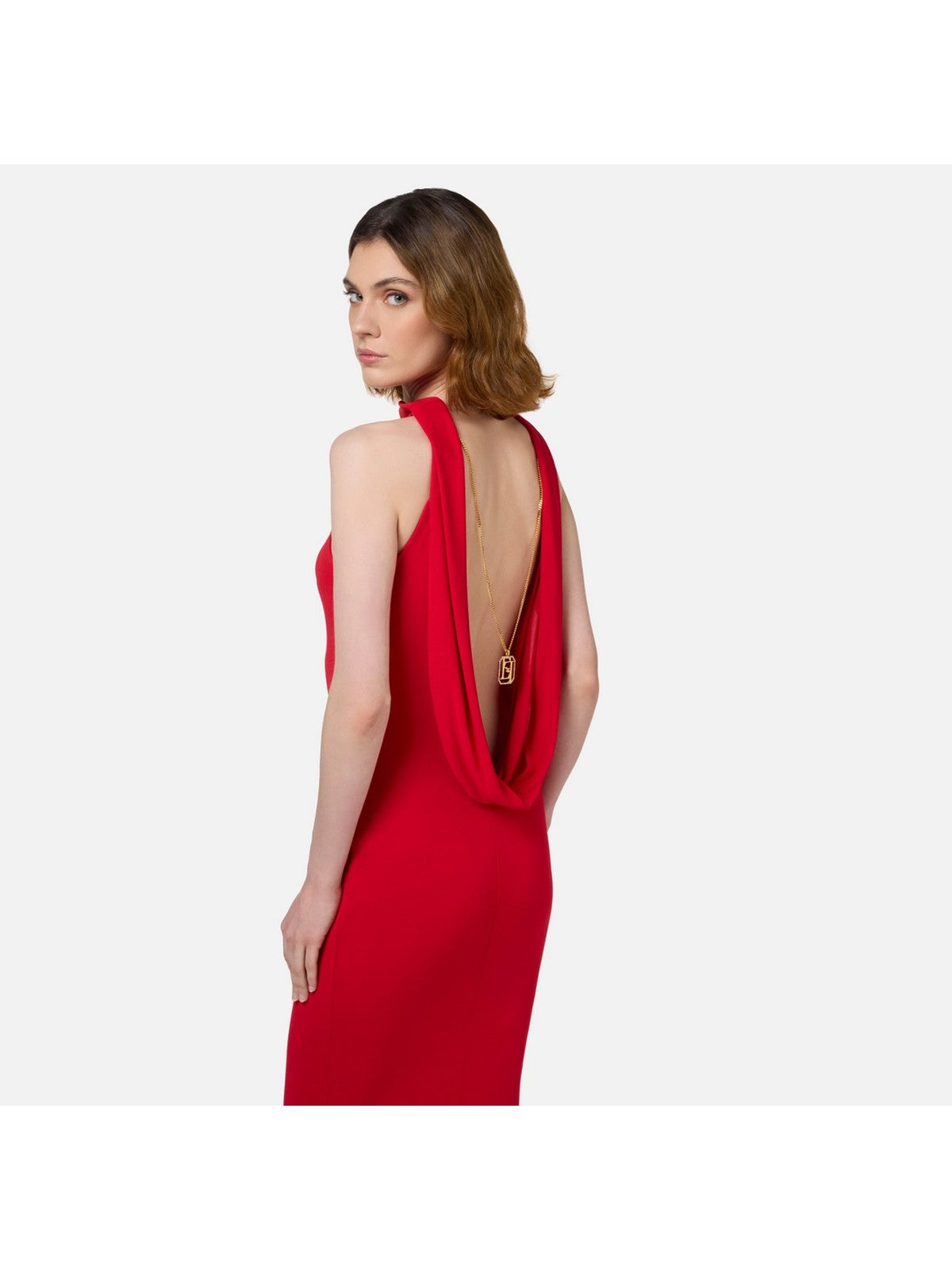 ELISABETTA FRANCHI Robe pour femme AB71647E2 CG5 Rouge