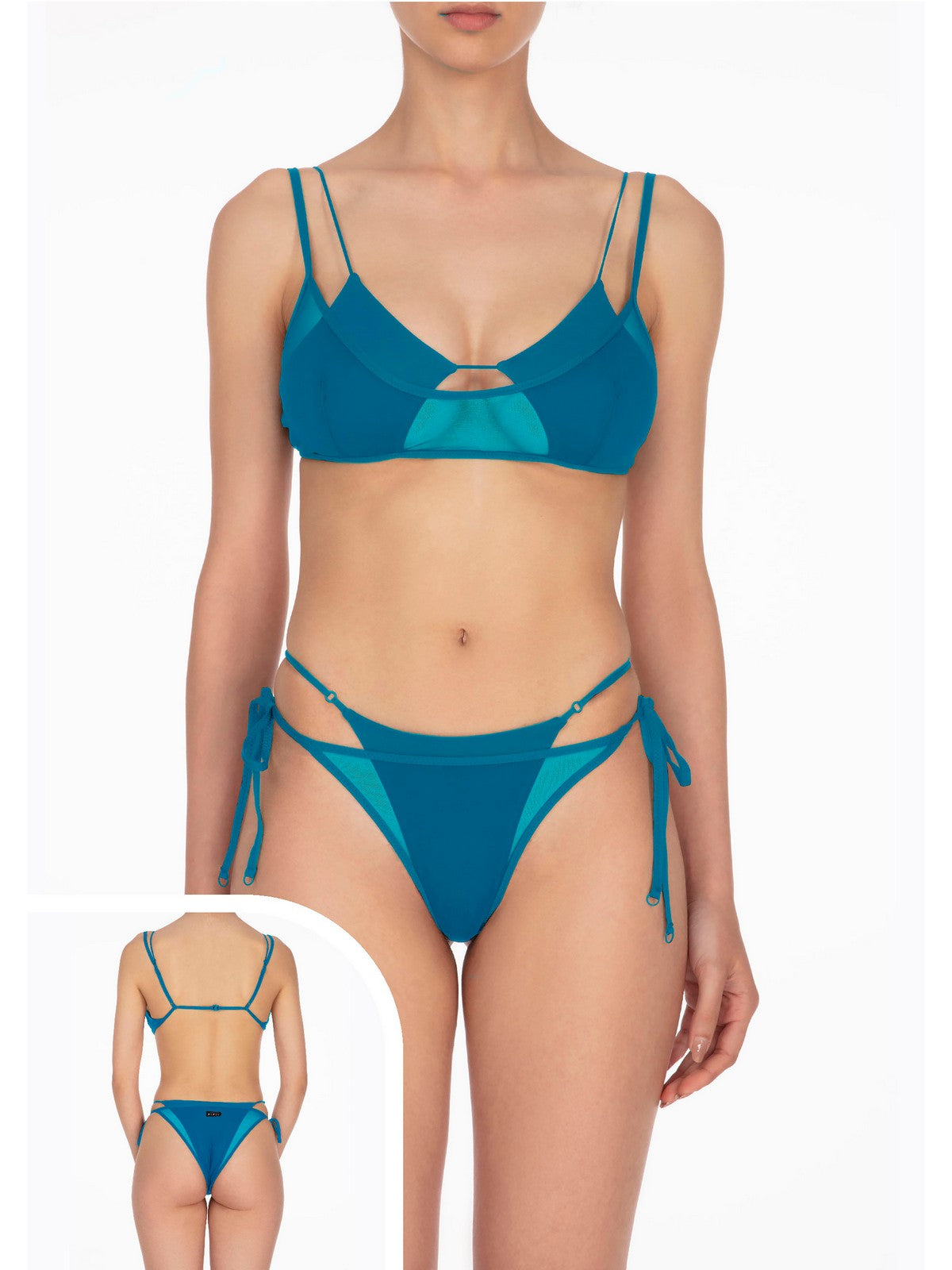 ME FUI Maillots de bain femmes MF24-0701TQ Turquoise