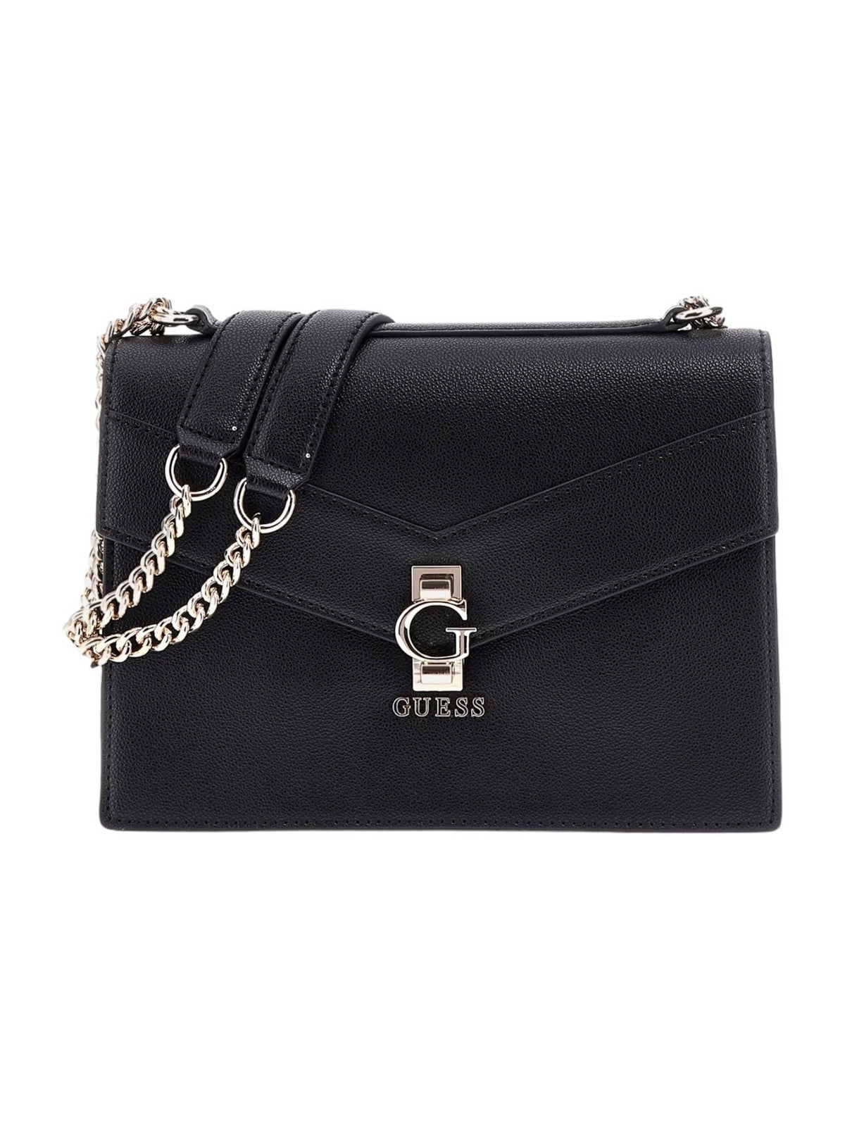 GUESS Sac à main Emera Logo Girlfrien HWBG93 31210 BLA Noir