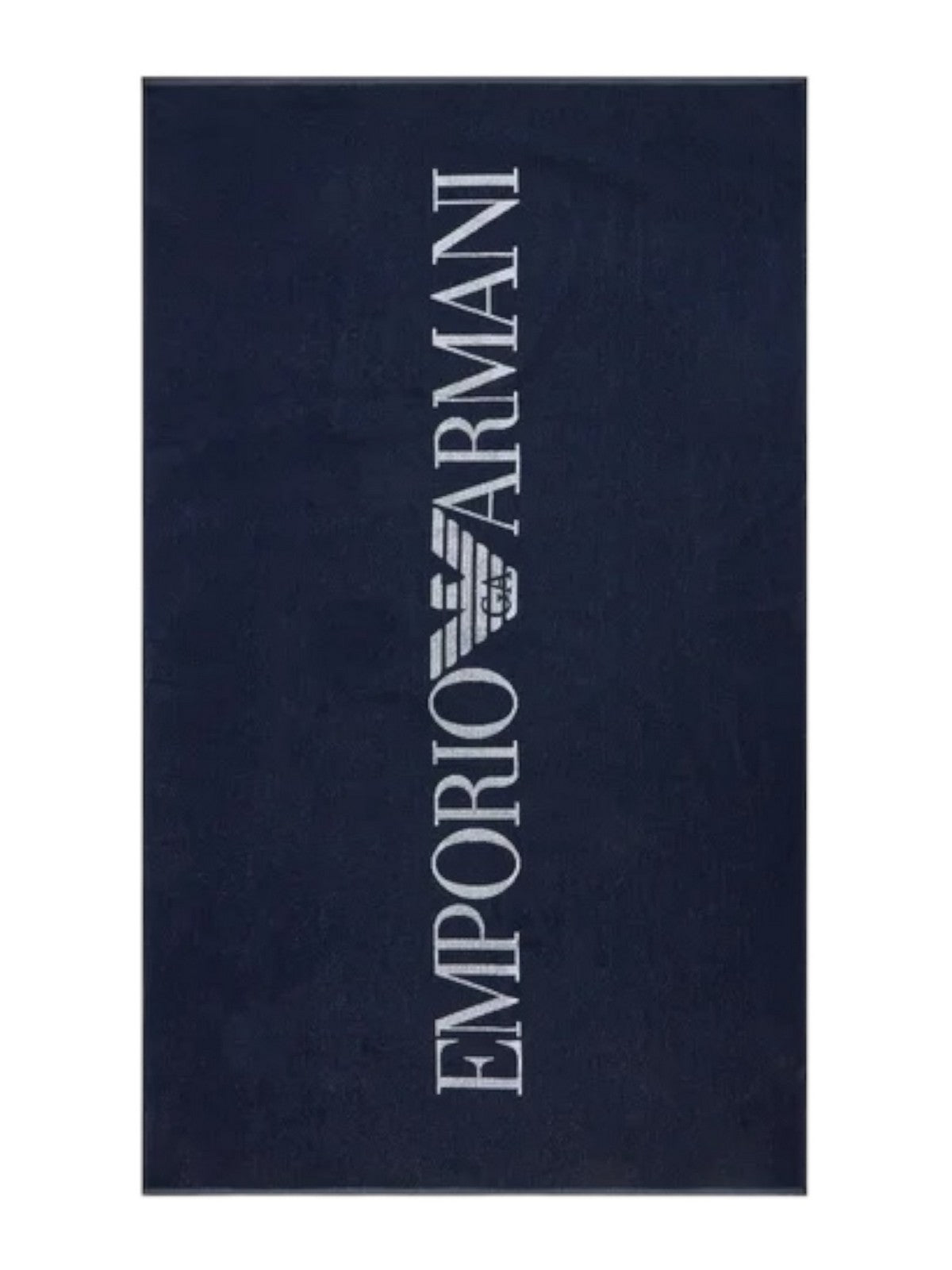 EMPORIO ARMANI Hommes Serviette de plage 231772 4R451 06935 Bleu