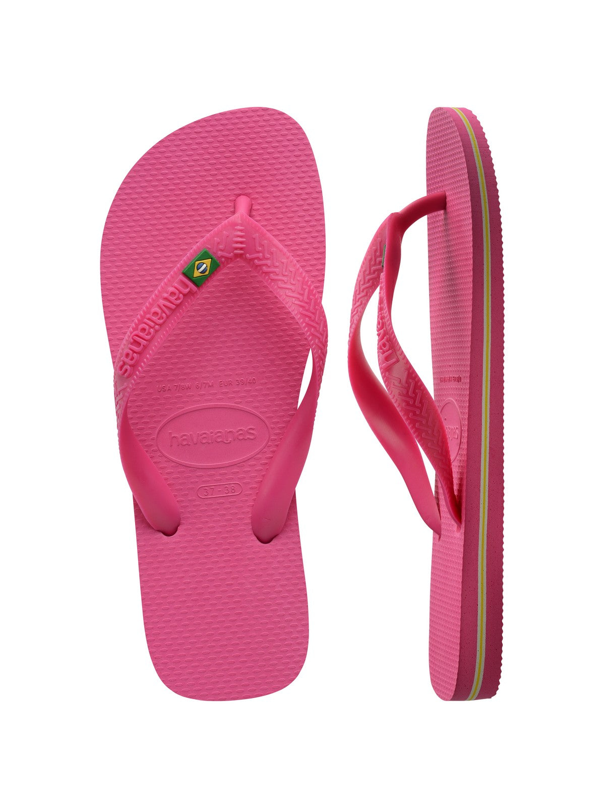 HAVAIANAS Tongs pour femmes Hav. Brasil Pin 4000032.6002 Rose