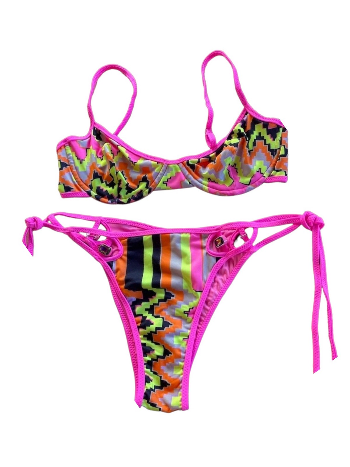 F**K Maillot de bain femme FK24-0601X07 Multicolore