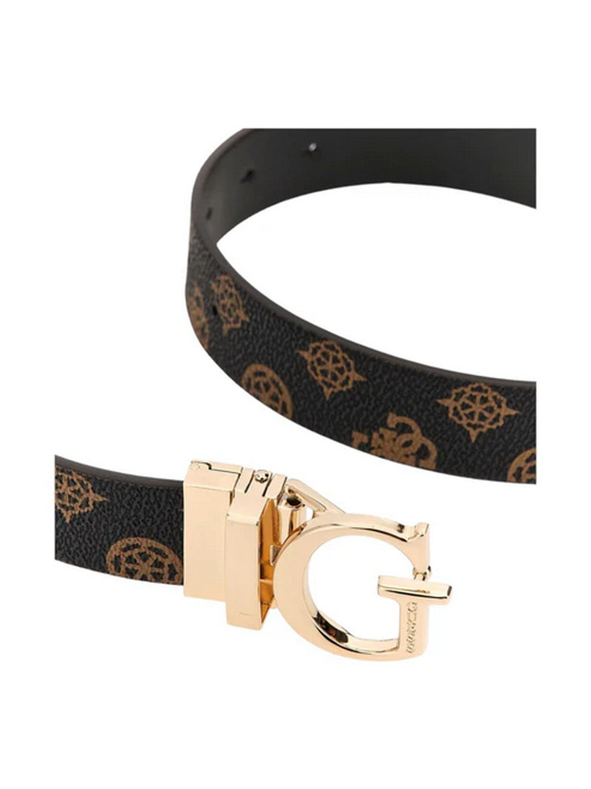 GUESS Ceinture pour femmes Evelune Rev & Adj Pa BW9171 P4430 MLO Marron