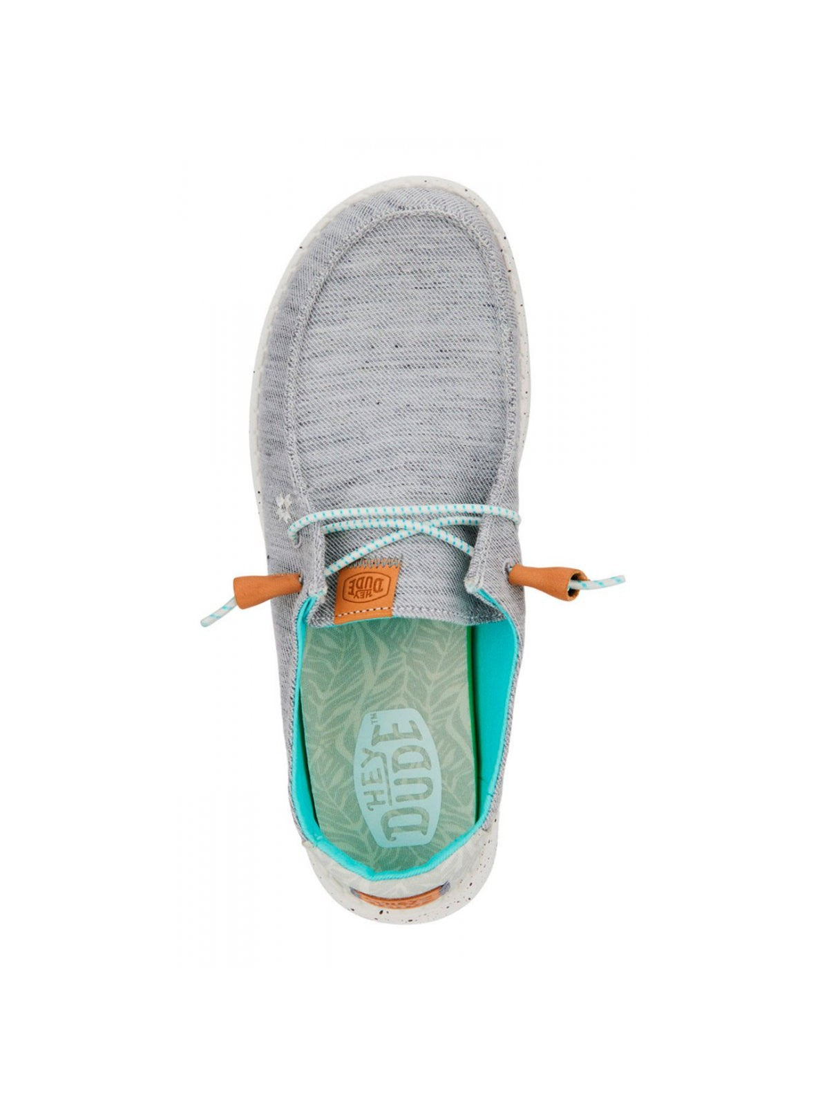 HEY DUDE Mocassin pour femme Wendy Heathered Slub HD.40753 030 Grey