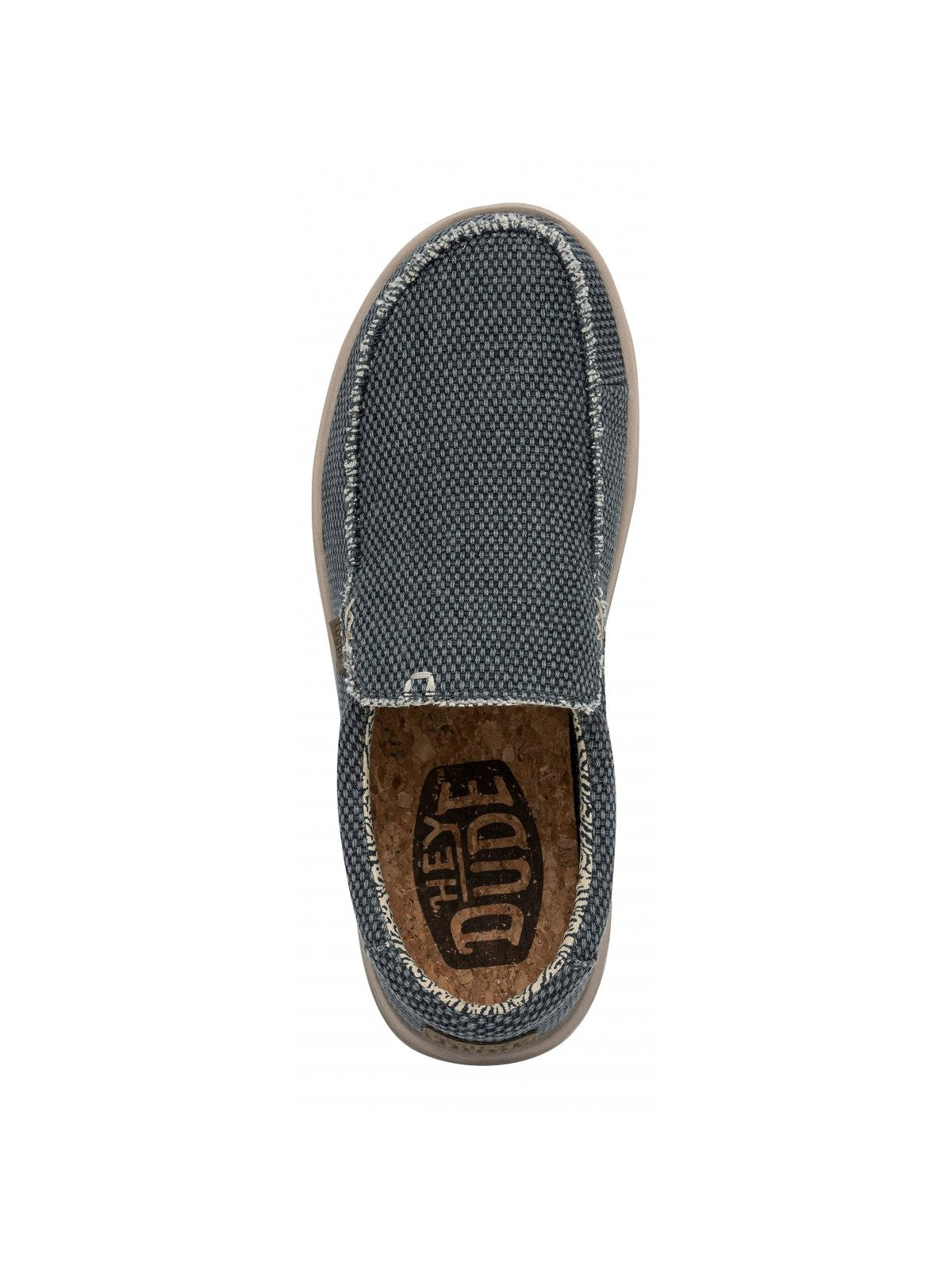 HEY DUDE Mocassin homme Mikka Tressé HD.40124 4NL Bleu