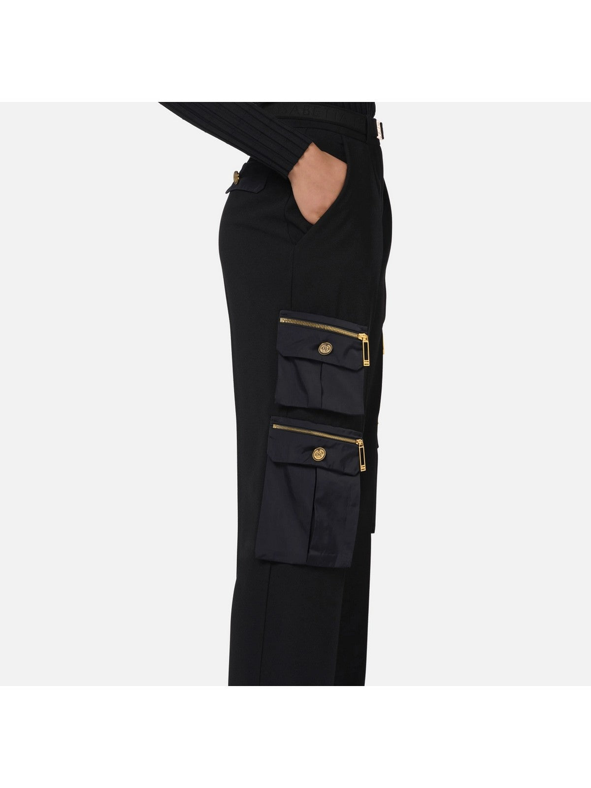 ELISABETTA FRANCHI Pantalons pour femmes PA04546E2 110 Noir