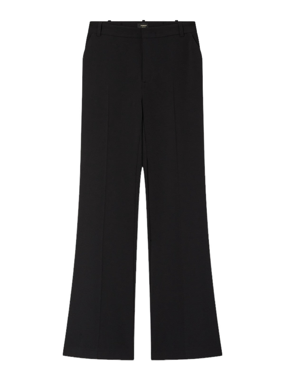 PINKO Pantalon stretch en crêpe Paris pour femme 103961-A20Q Z99 Noir