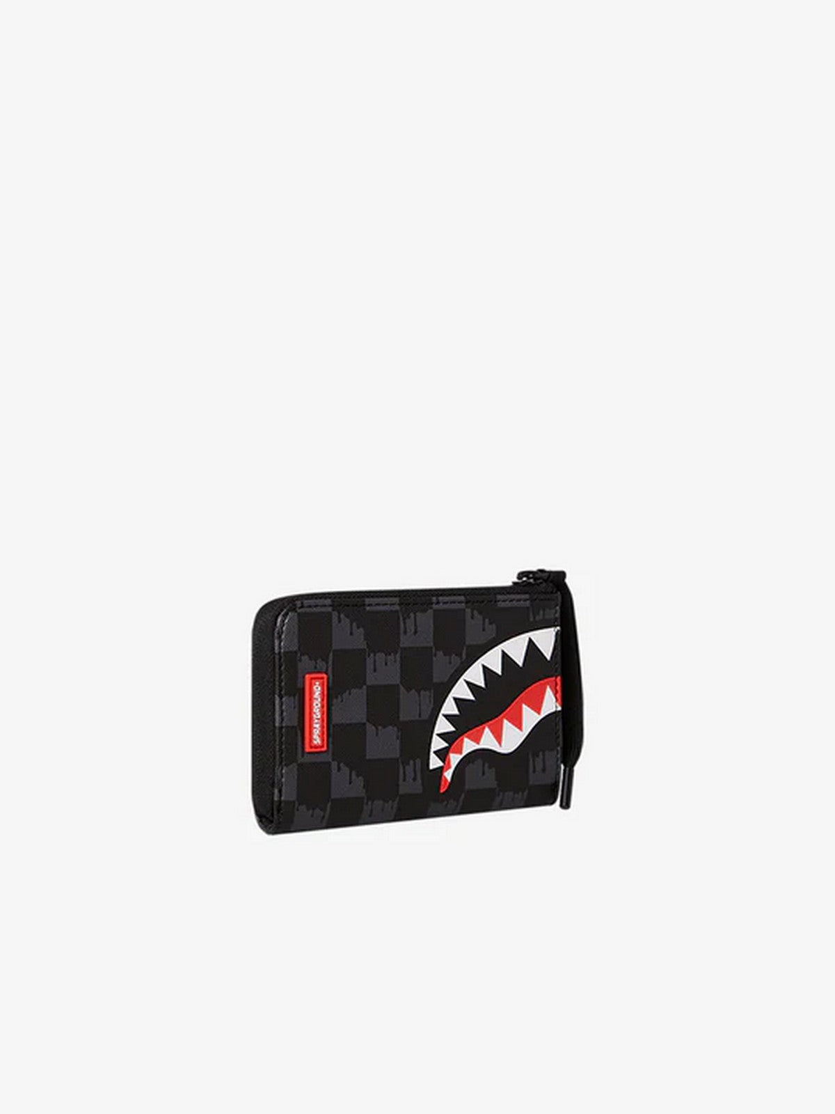 SPRAYGROUND Homme DRIP CHECK SHARK WALLET 910W6575NSZ Noir