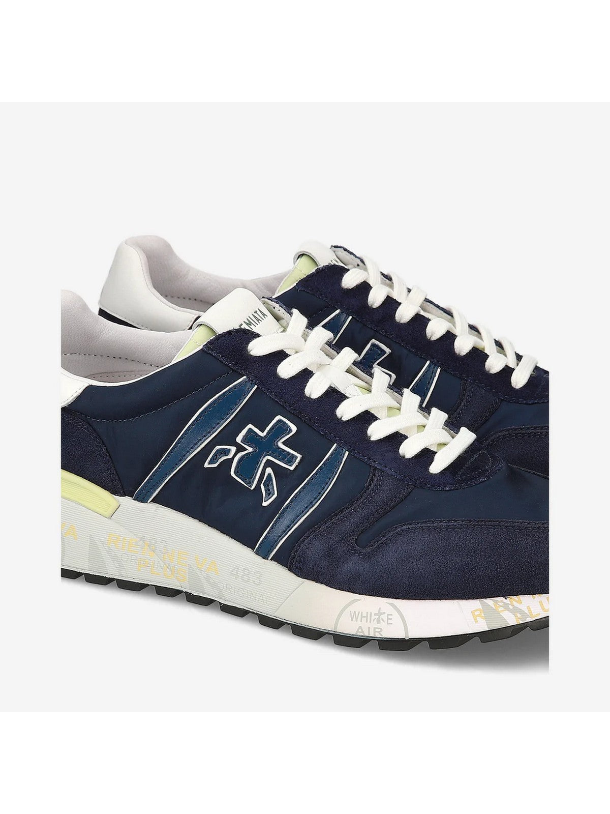 PREMIATA Hommes Sneaker LANDER VAR 6634 Bleu