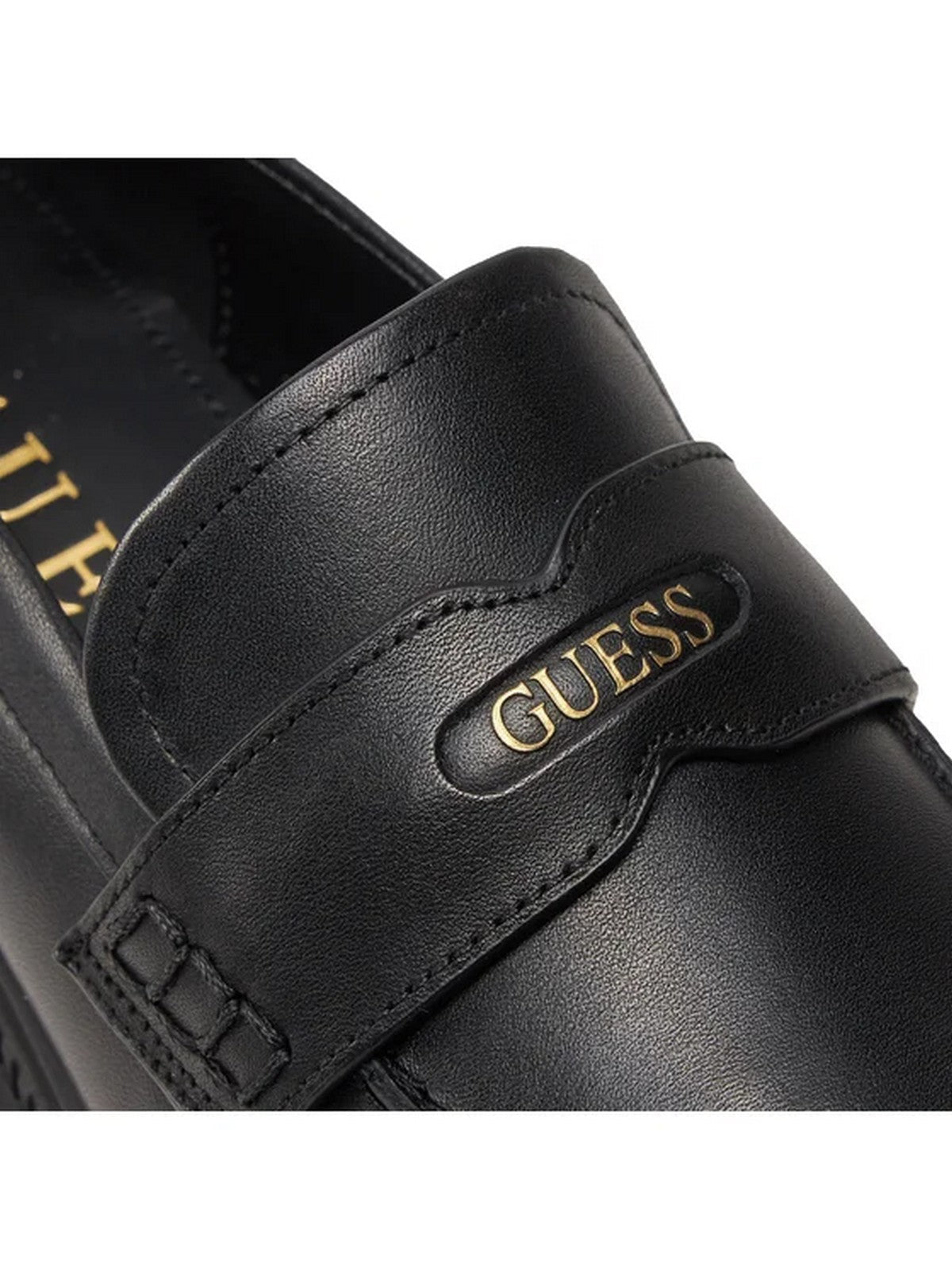 GUESS Loafer Finda FLTFIN LEA14 BLACK Noir