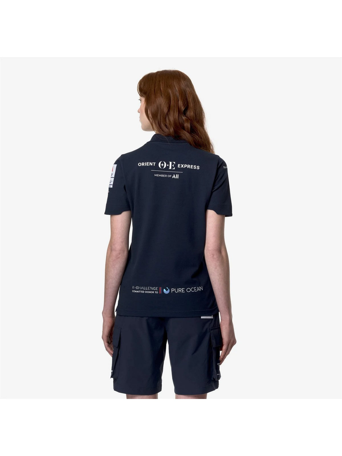 K-WAY T-Shirt et Polo Hommes Drosay Orient Express Team Ac K2131BW B29 Bleu