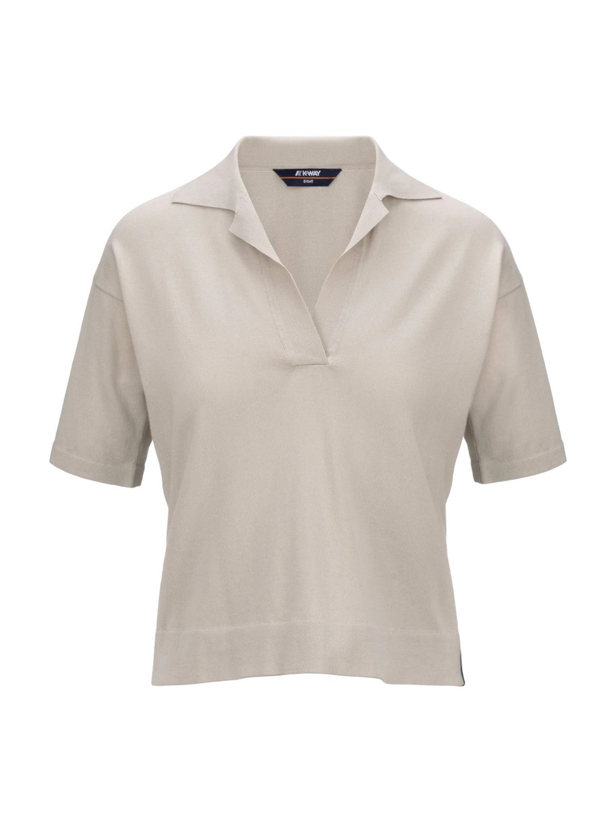K-WAY T-shirt et polo pour femmes Marlhes K4123RW 634 Beige