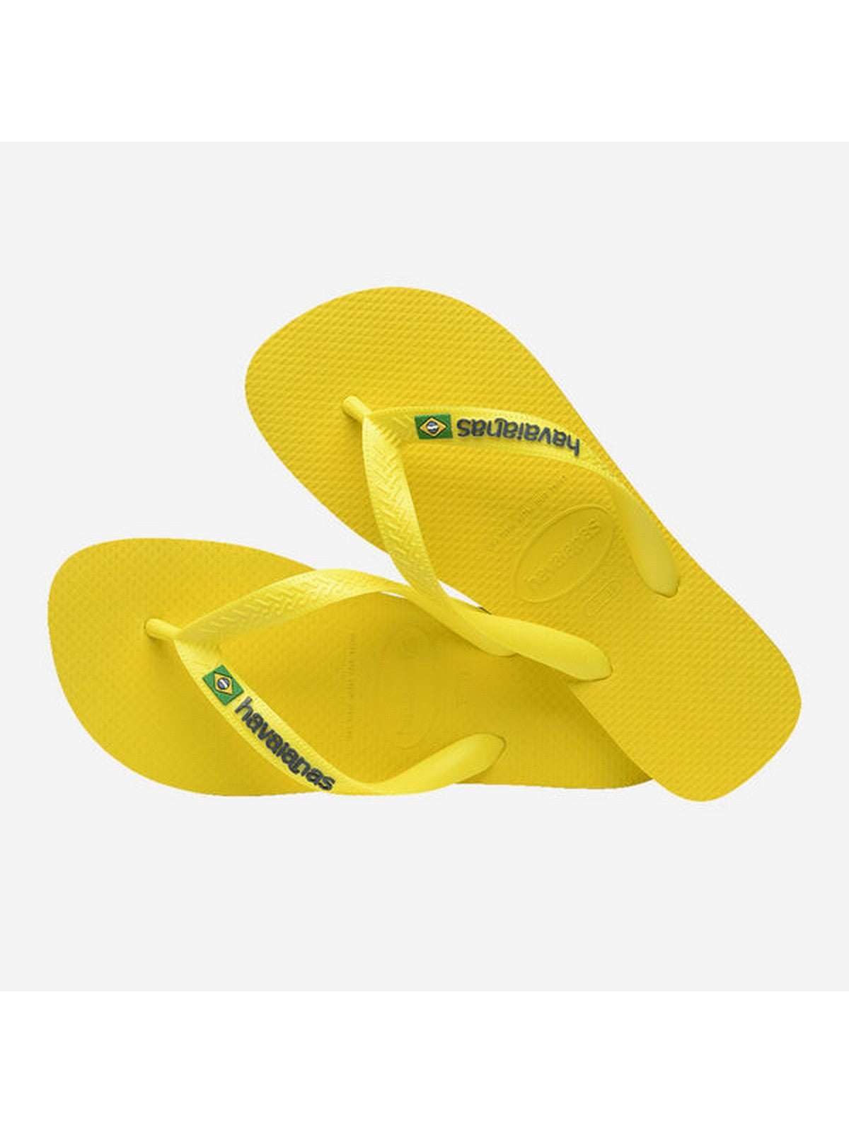 HAVAIANAS Adulte Tongs unisexes Hav. Brasil Logo Neon 4149370.8809 Jaune