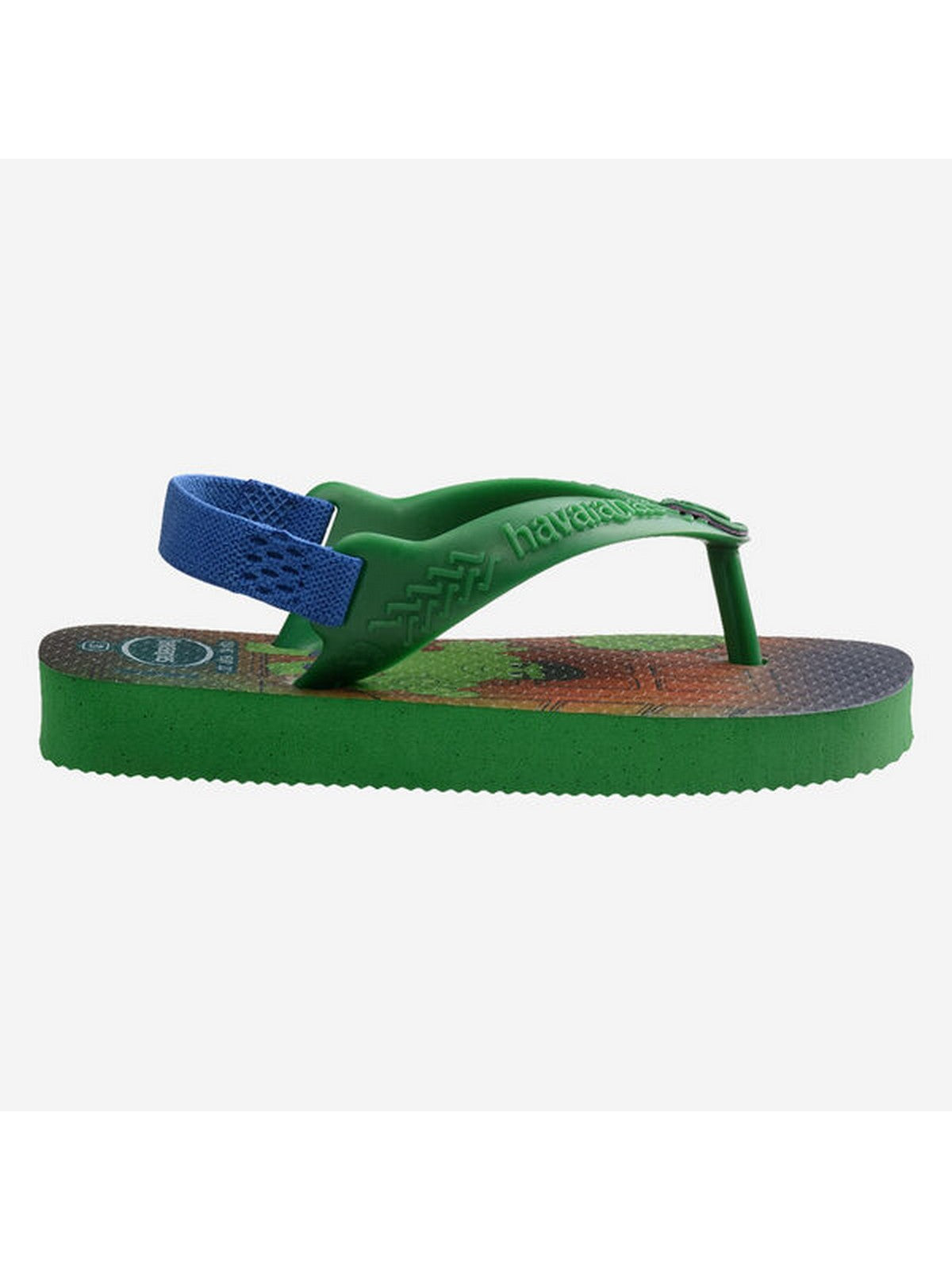 Tongs HAVAIANAS Enfants et adolescents Hav. Baby marvel 4147132.2703 Vert