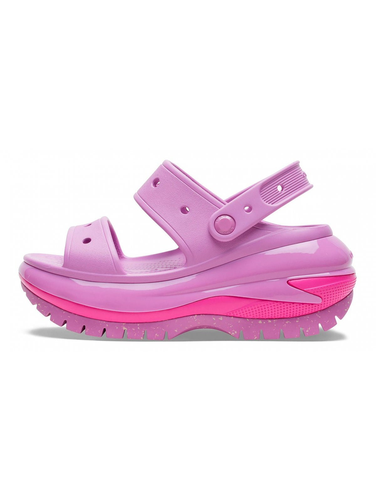 CROCS Classic Mega Crush Sandal W 207989 6WQ Pink pour femme