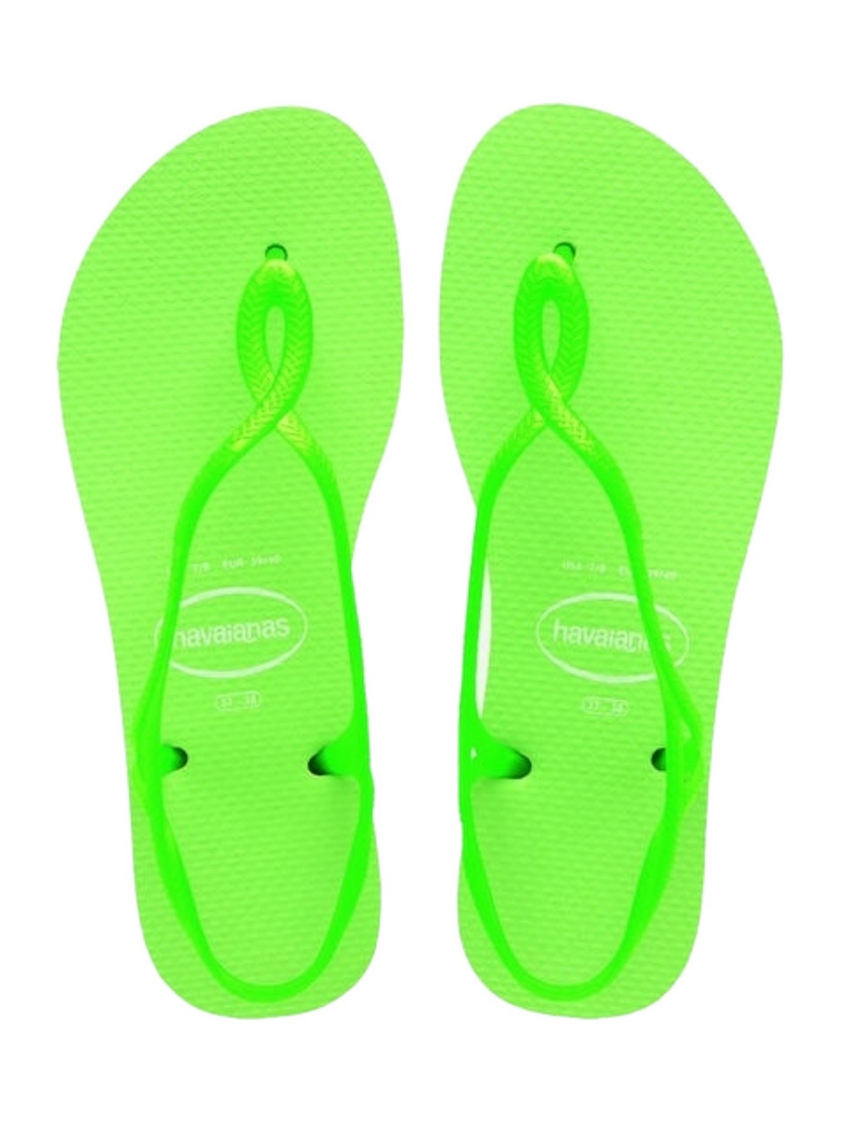 HAVAIANAS Tongs pour femmes Hav. Luna Neon 4149134.1411 Vert