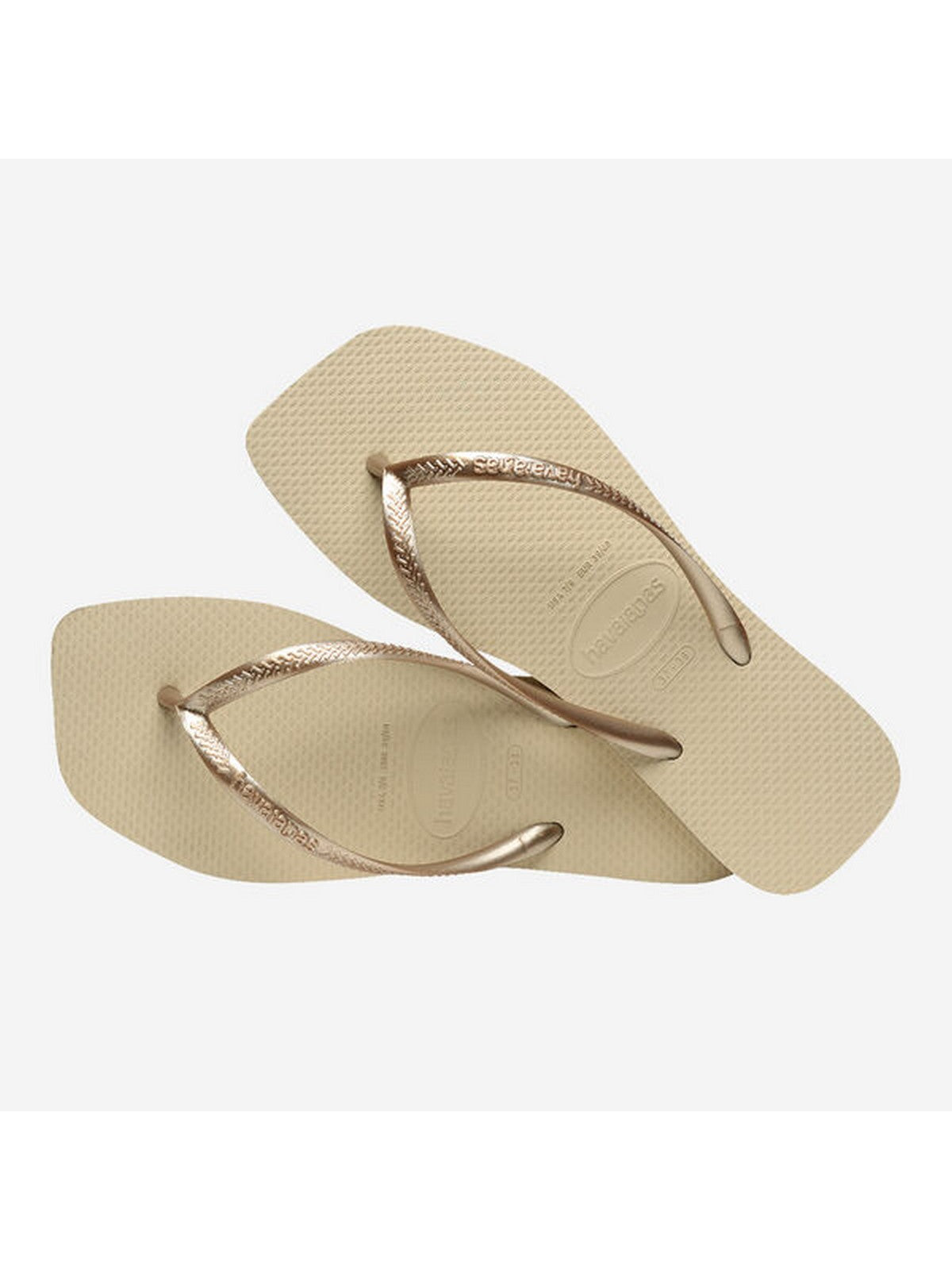 HAVAIANAS Tongs pour femmes Hav. Square 4148301.0154 Beige