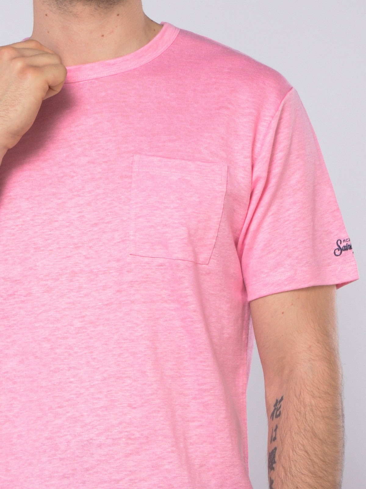 MC2 SAINT BARTH T-Shirt et Polo Hommes ECSTASEA 00019F Rose