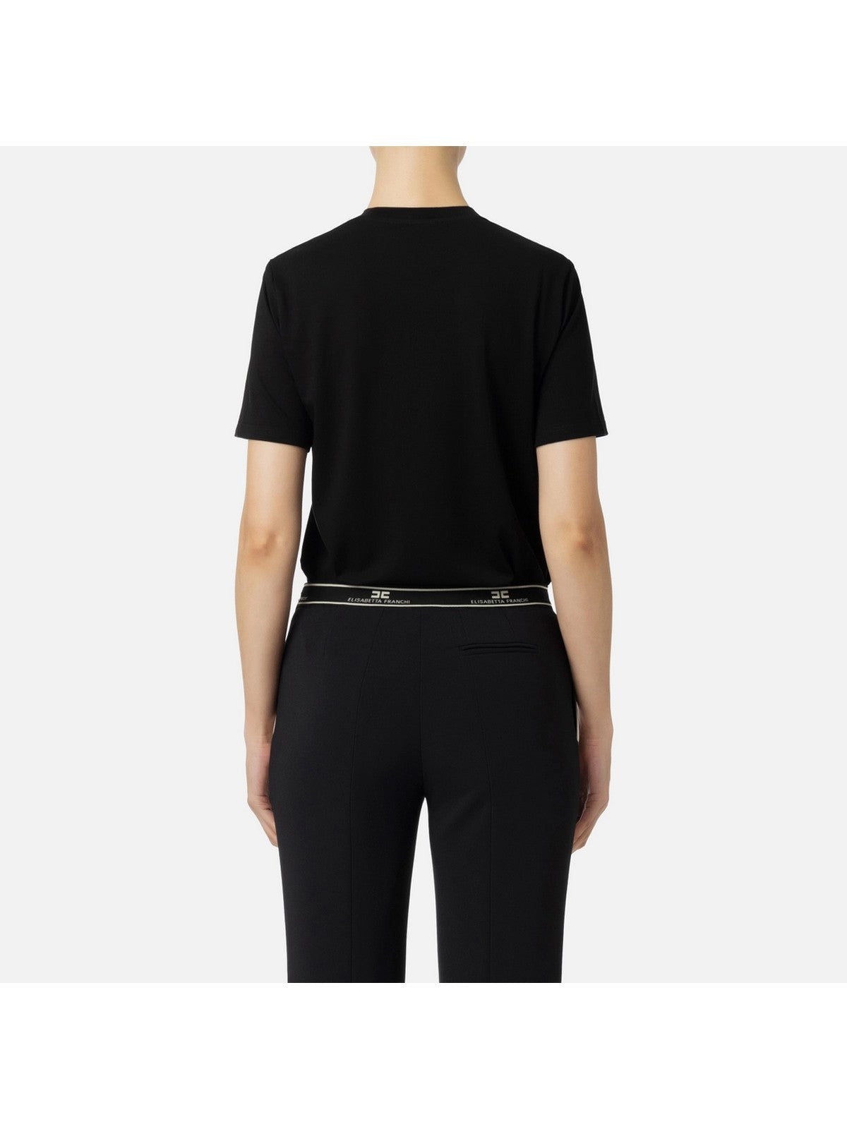 ELISABETTA FRANCHI T-Shirt et polo pour femmes MA01546E2 110 Noir