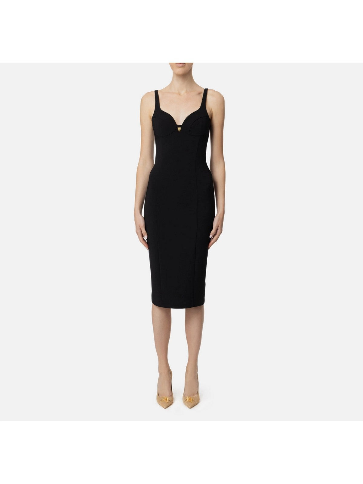 ELISABETTA FRANCHI Robe pour femme AB71146E2 110 Noir