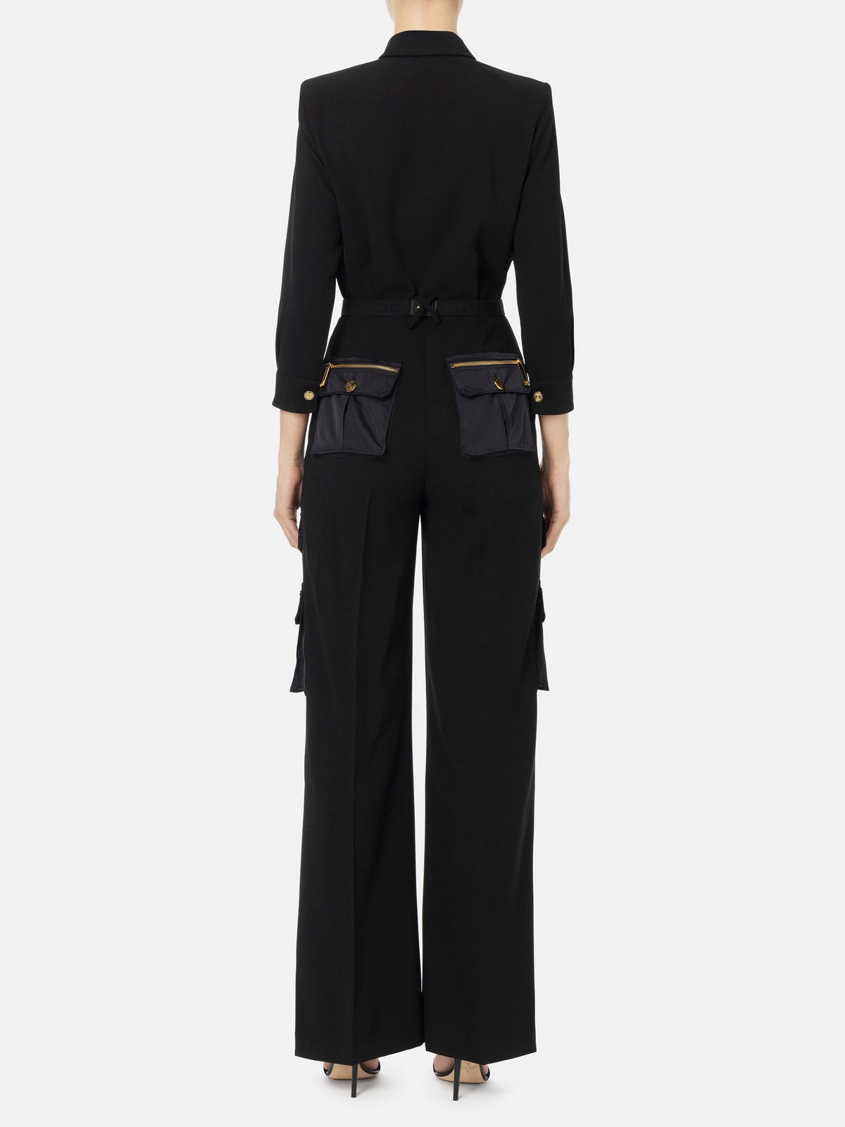 ELISABETTA FRANCHI Tracksuit Femme TU02246E2 110 Noir