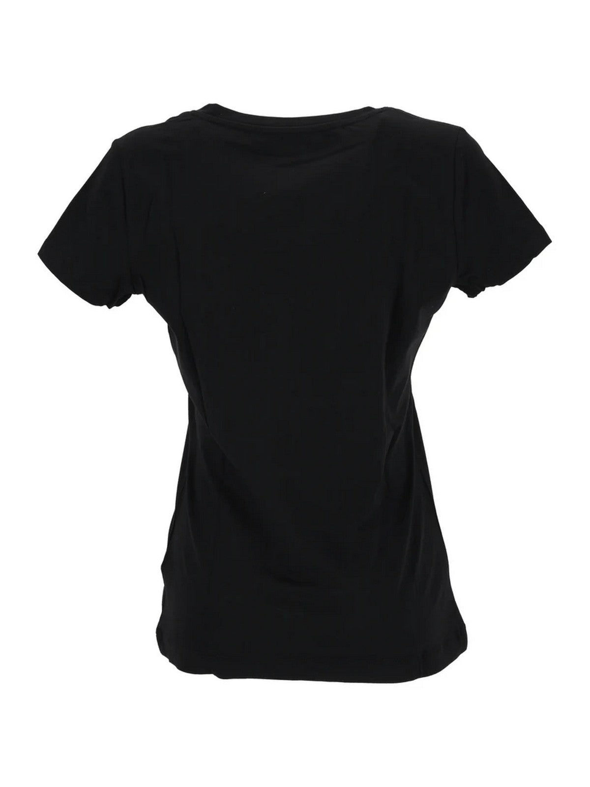 GUESS T-shirt et polo pour femmes Ss Rn Pony Hair Tee W4RI45 J1314 JBLK Black