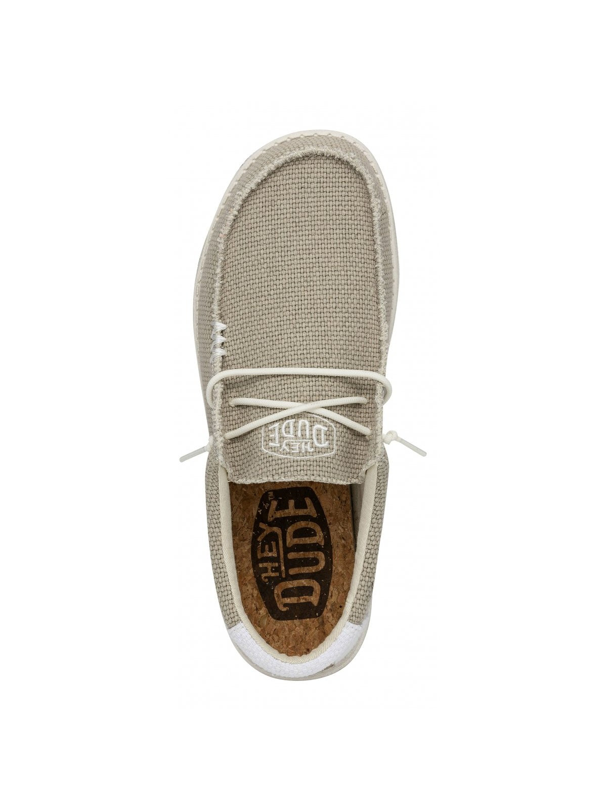 HEY DUDE Mocassin Hommes Wally Tressé HD.40003 1LB Beige