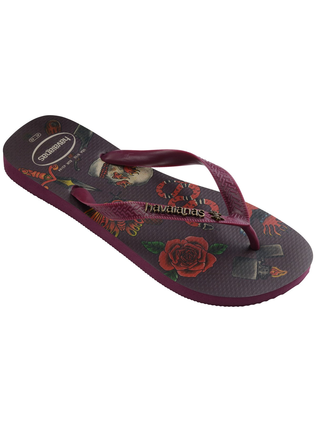 Tongs HAVAIANAS Hommes Hav. Top Tribo 4144505.5143 Violet