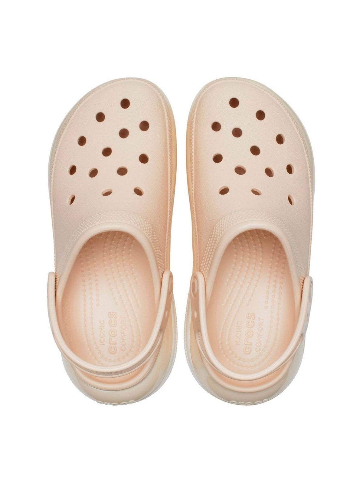 CROCS Classic Mega Crush Clog W 207988 2DS Beige pour femme