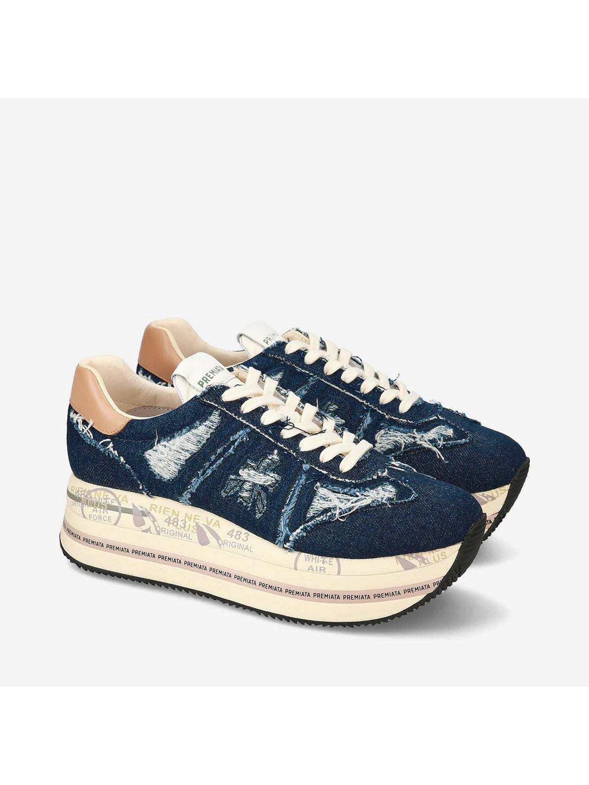 PREMIATA Femme Sneaker BETH VAR 6714 Bleu