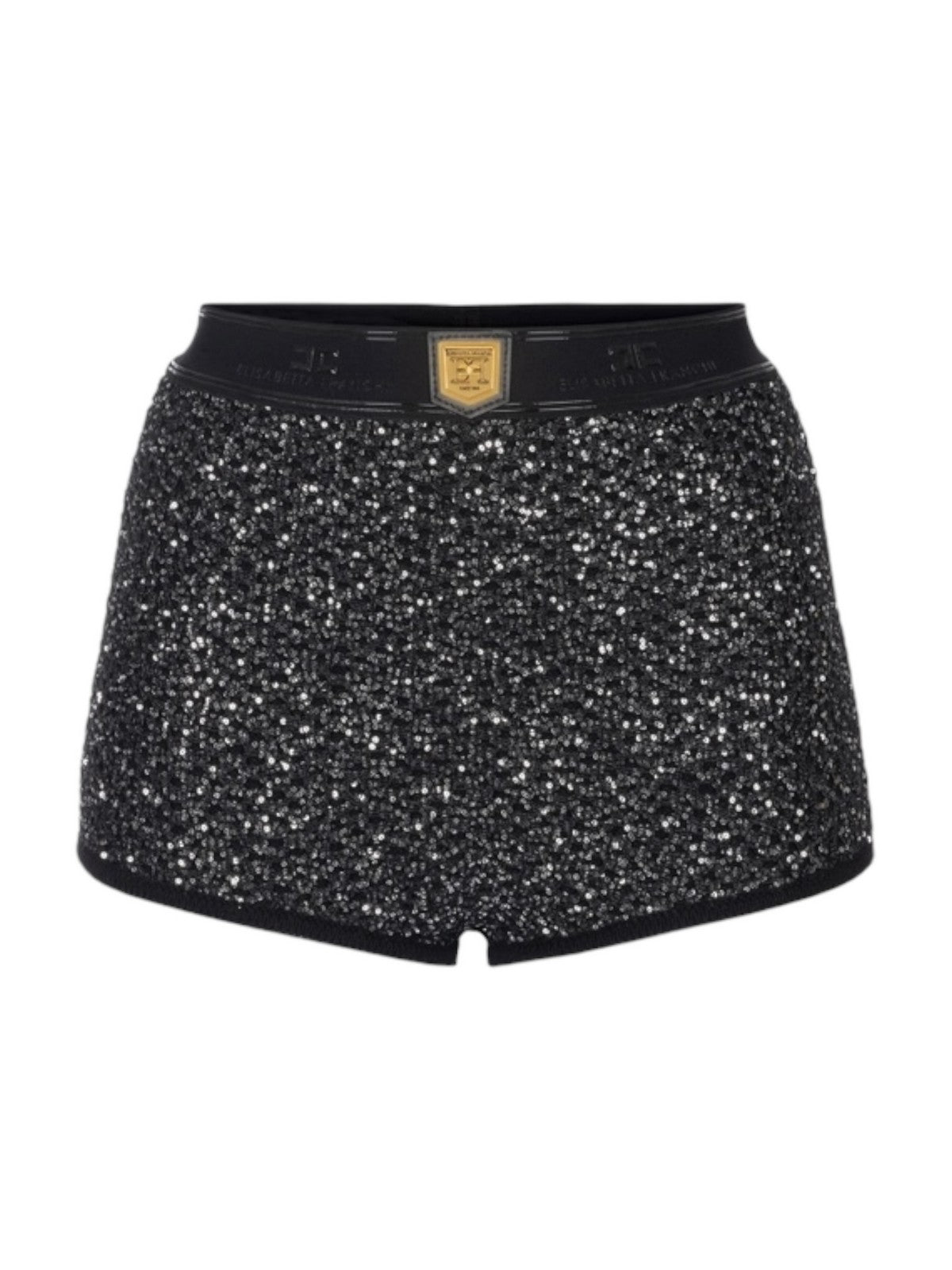 ELISABETTA FRANCHI Short Femme KS01M47E2 X16 Noir