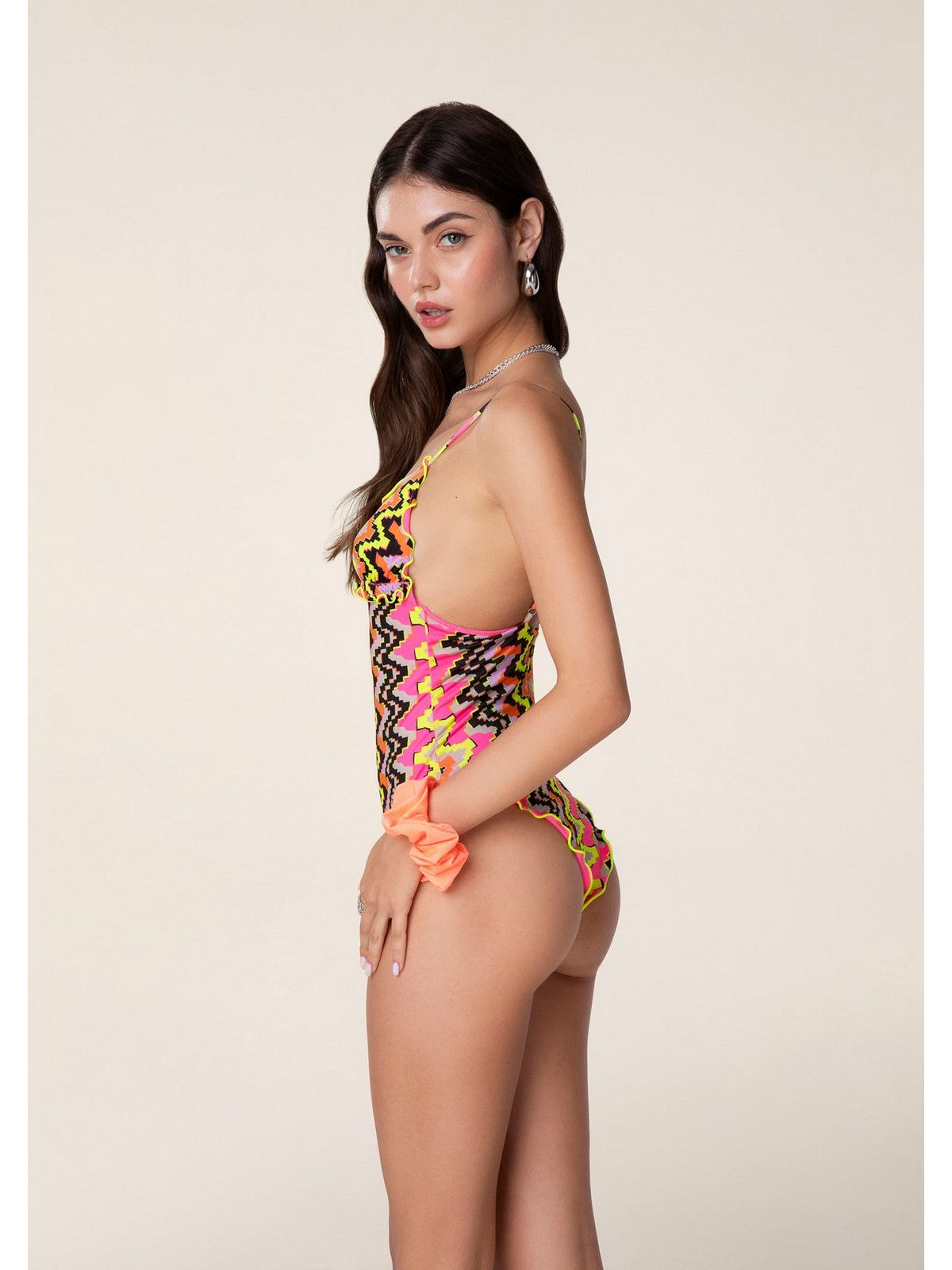 F**K Maillot de bain femme FK24-1342X07 Multicolore