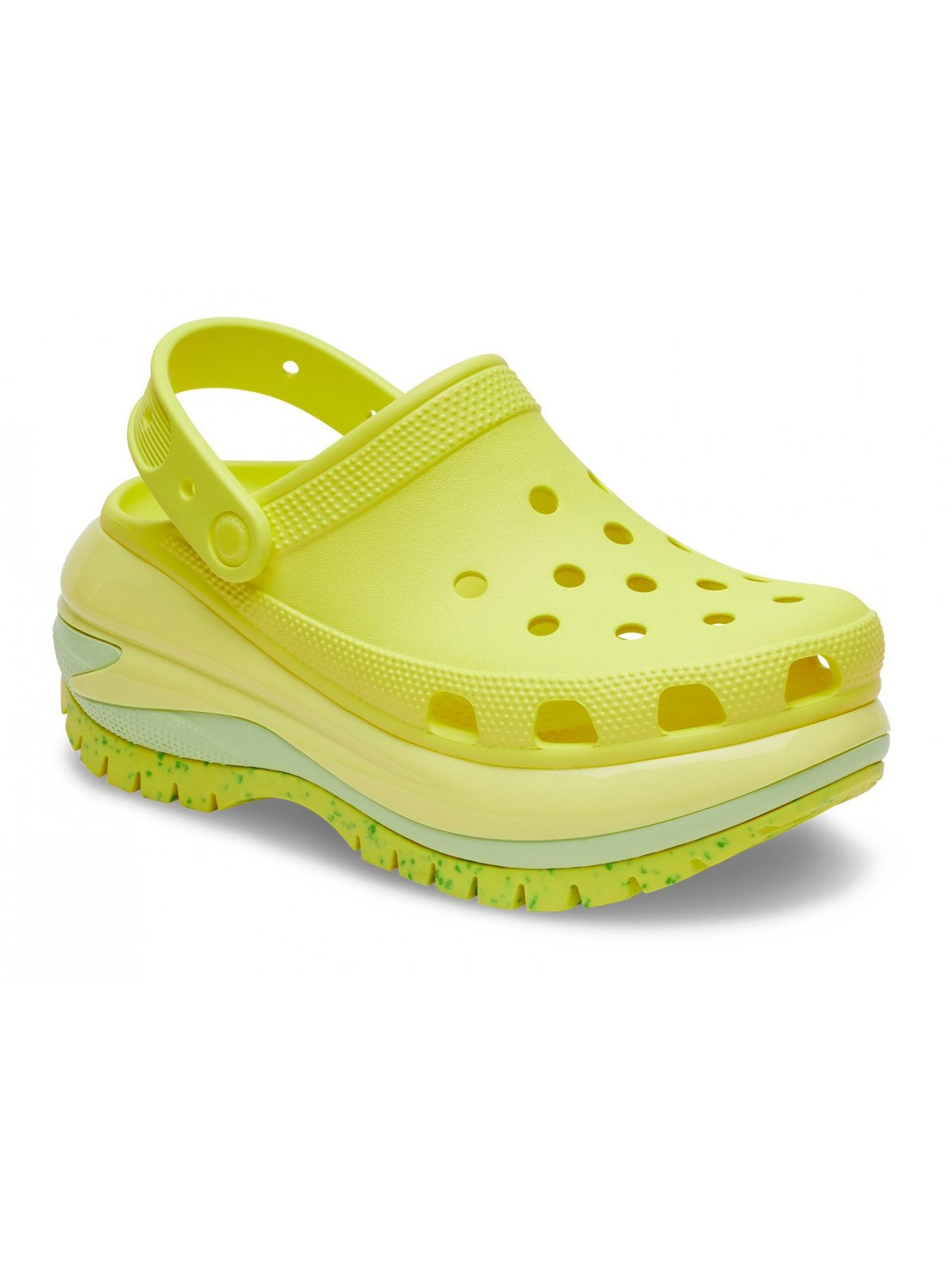 CROCS Classic Mega Crush Clog W 207988 76M Yellow pour femme